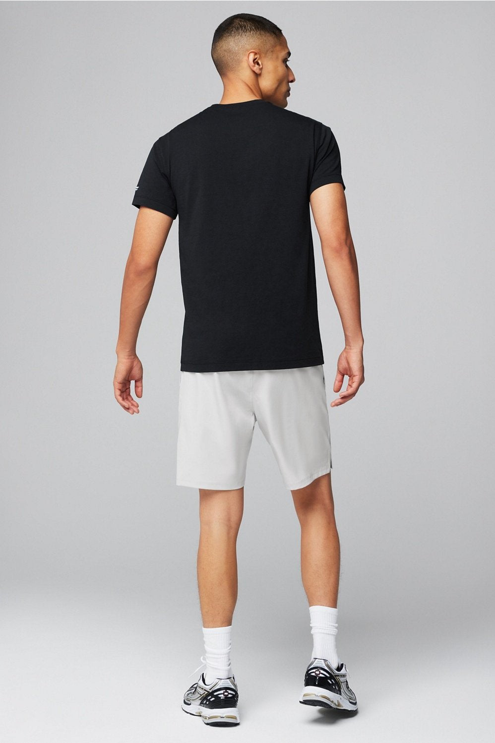 Camiseta cuello redondo Fabletics 🏋🏽 color negro Talla S