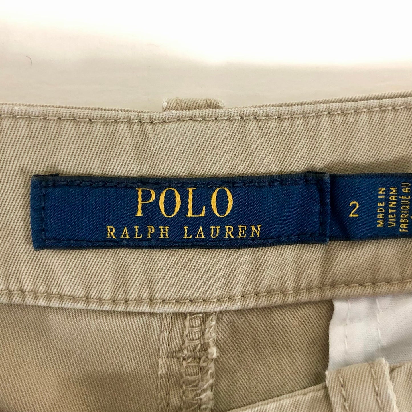 Short de mujer Polo Ralph Lauren 🏇🏼 Estilo cargo en color kaki Talla S