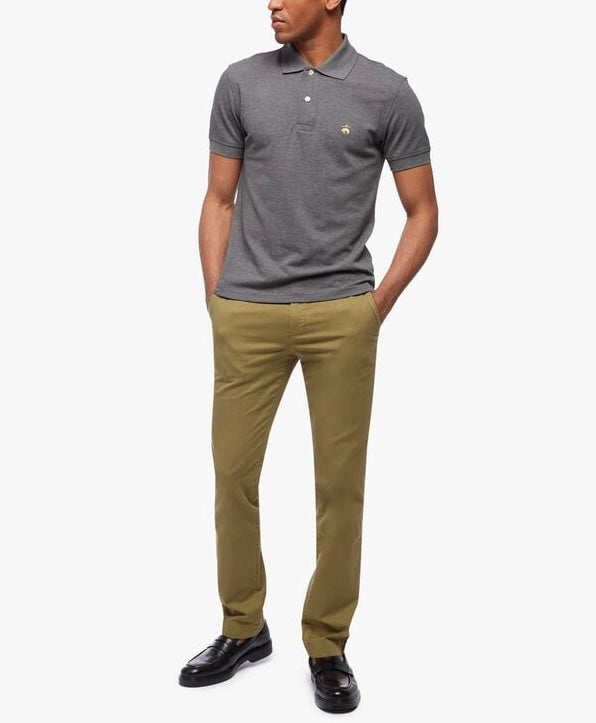 Camiseta Polo Brooks Brothers 🐑 color gris oscuro Talla S, L y XL Slim Fit