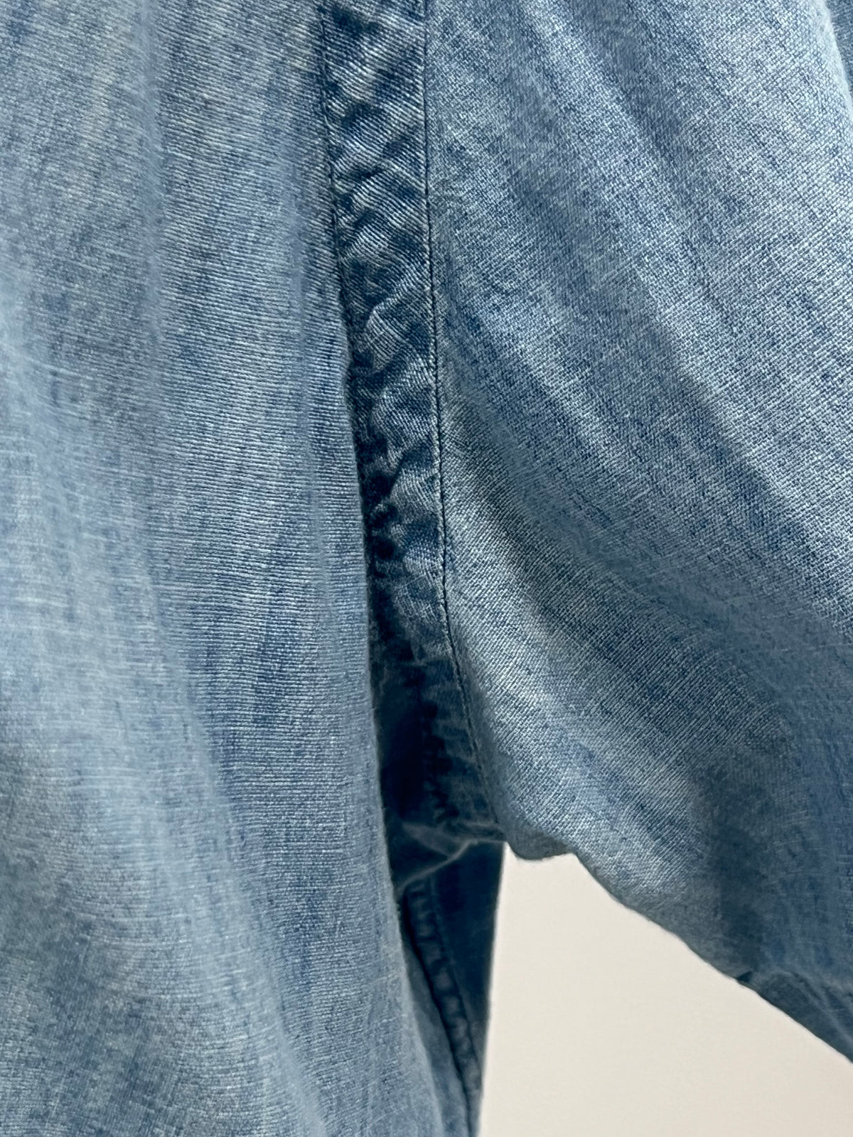 Camisa de botones Polo Ralph Lauren 🏇🏼 de jeans en color Celeste Talla XL Entalle Clásico (ver descripción)