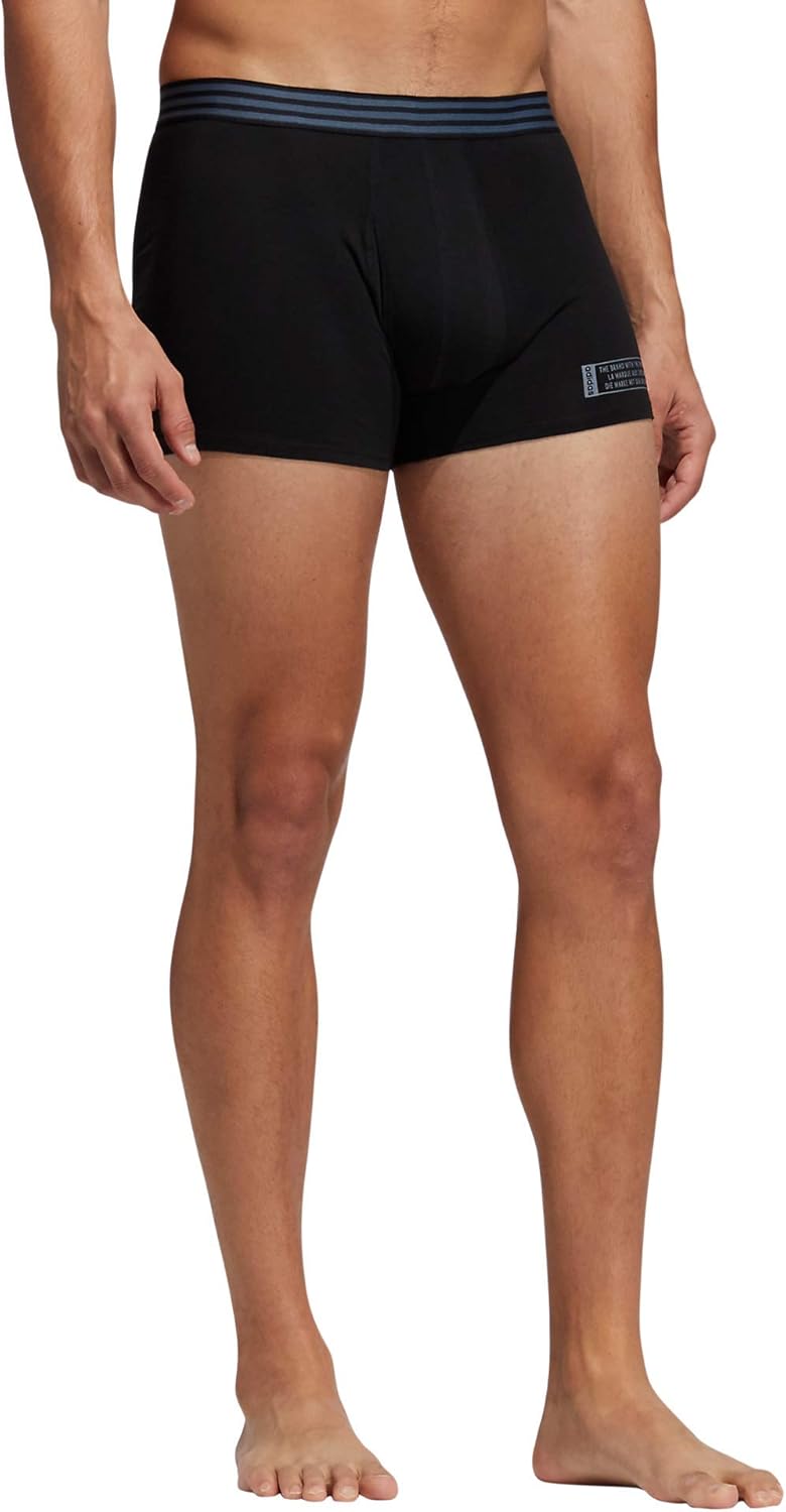 Boxers Briefs Adidas Tela Performance color Negro, gris o azul navy Talla XXL