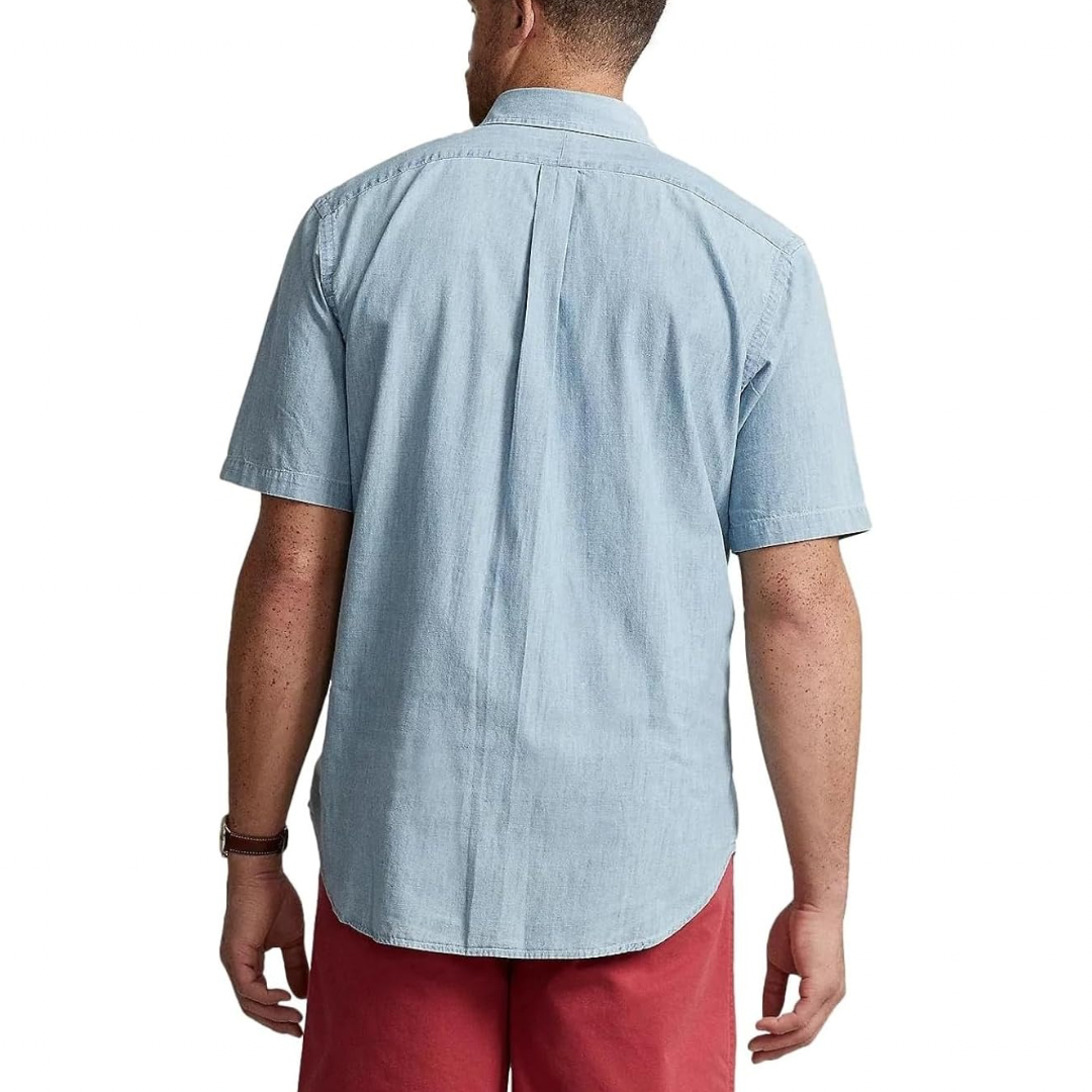 Camisa de botones Polo Ralph Lauren 🏇🏼 de jeans en color Celeste Talla XL Entalle Regular