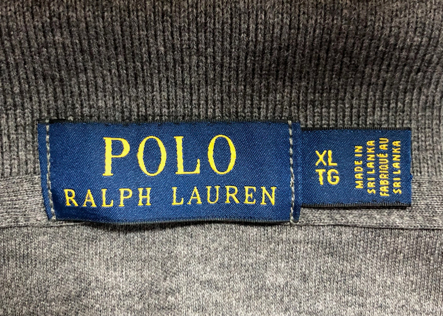 Camiseta Polo Ralph Lauren 🏇🏼 color gris oscuro Talla XL Entalle Regular