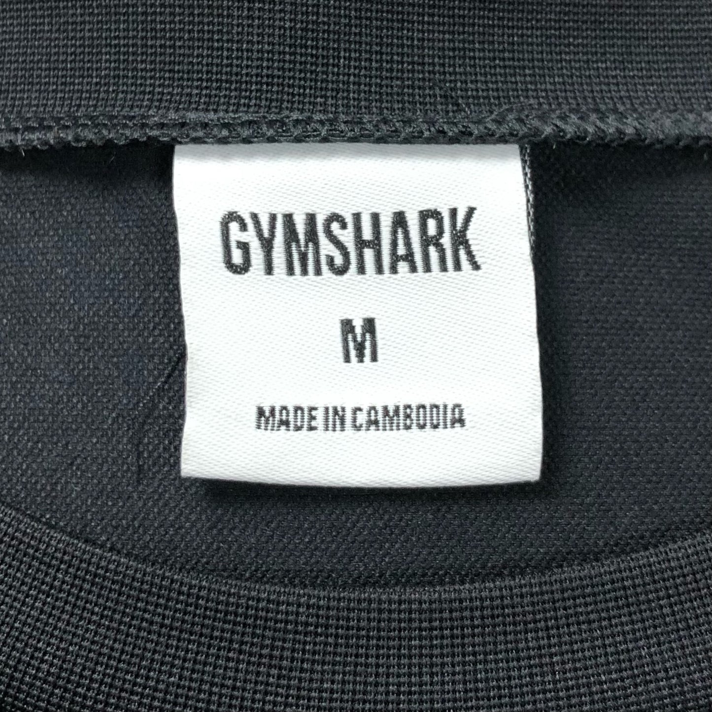 Sueter cuello Redondo Gymshark 🏋🏽 Retake Crew color negro Talla M