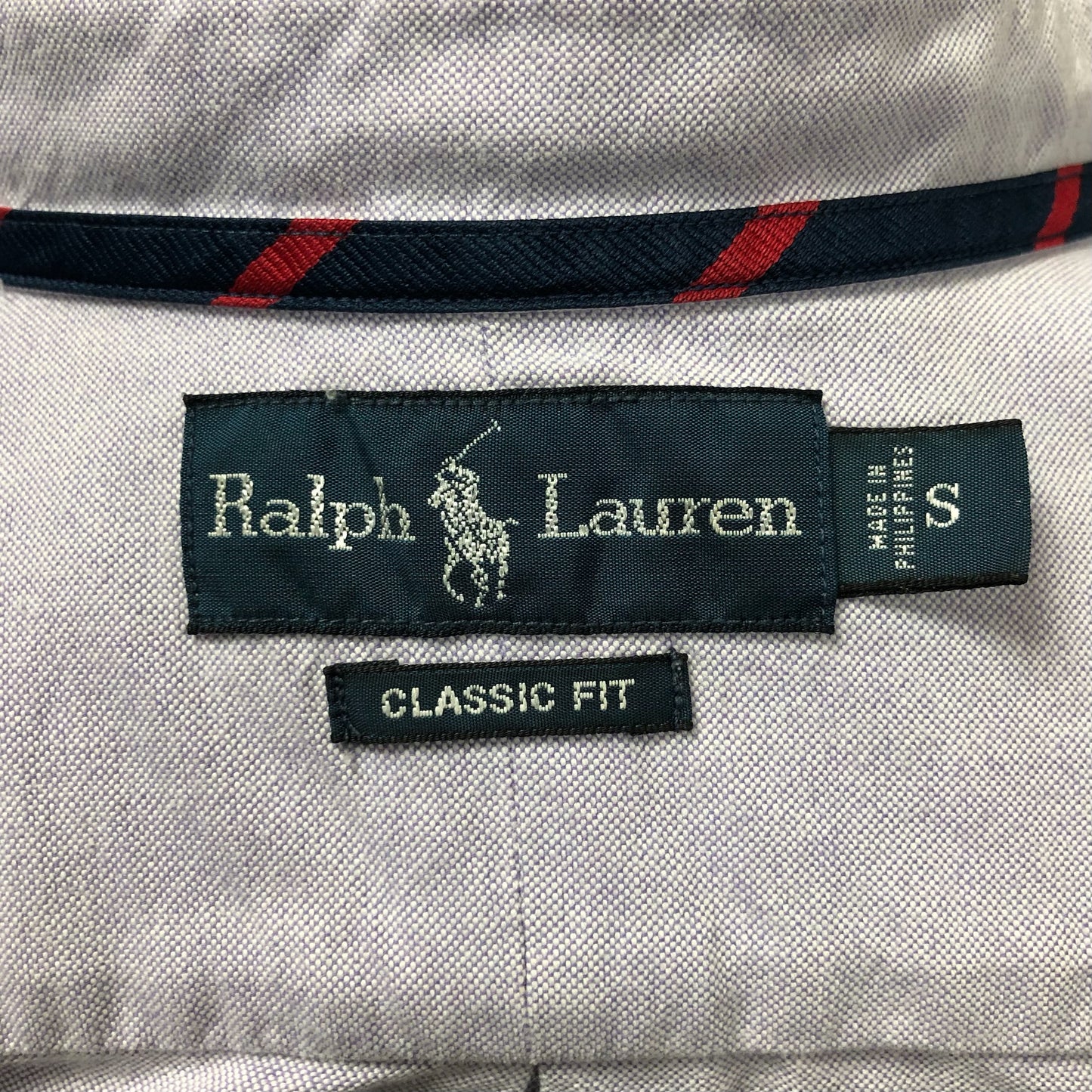 Camisa de botones Polo Ralph Lauren 🏇🏼 Oxford en color Lila Talla S Entalle Regular