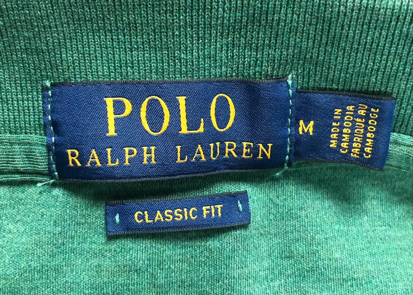 Camiseta Polo Ralph Lauren 🏇🏼 color verde oscuro Talla M Entalle Clásico