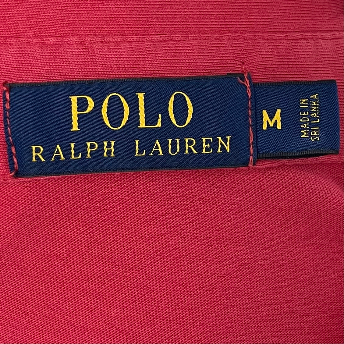 Camiseta Polo Ralph Lauren 🏇🏼 color rojo Talla M Entalle Regular
