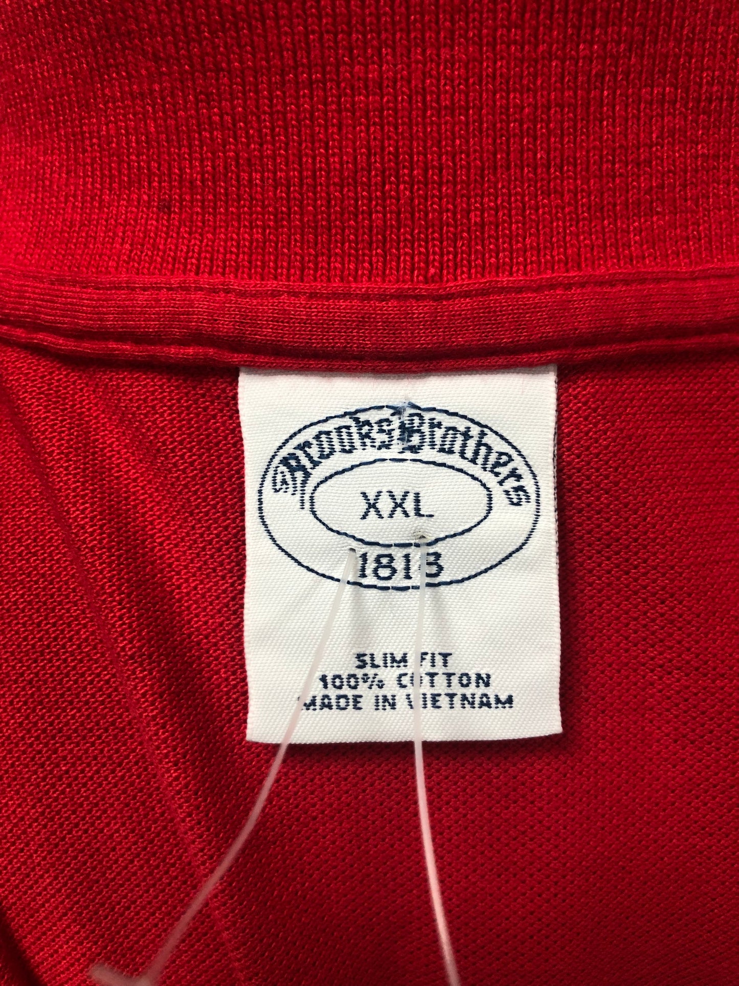 Camiseta Polo Brooks Brothers 🐑 color rojo Talla S, M y XXL Entalle Slim Fit