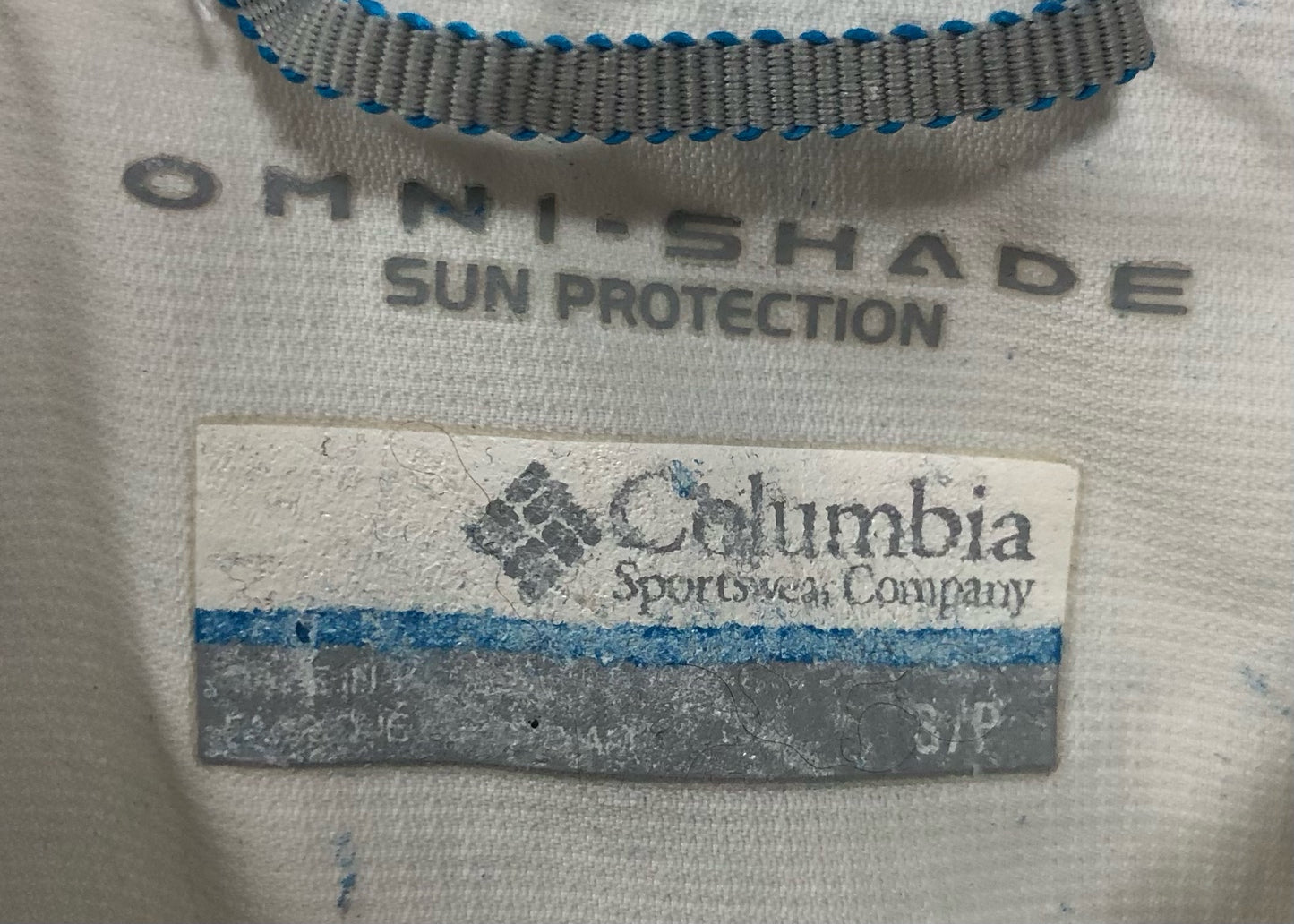 Camisa de mujer Columbia 🔹color amarillo claro con Omni Shade Manga larga Talla S (ver descripción)