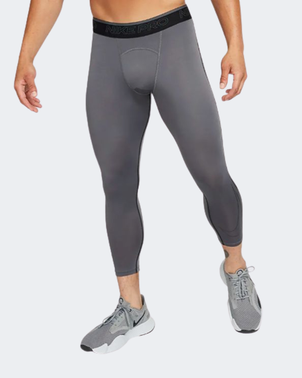 Mallas de entrenamiento Nike Pro Dri FIT para hombre Color Gris osc Freshapparelpty