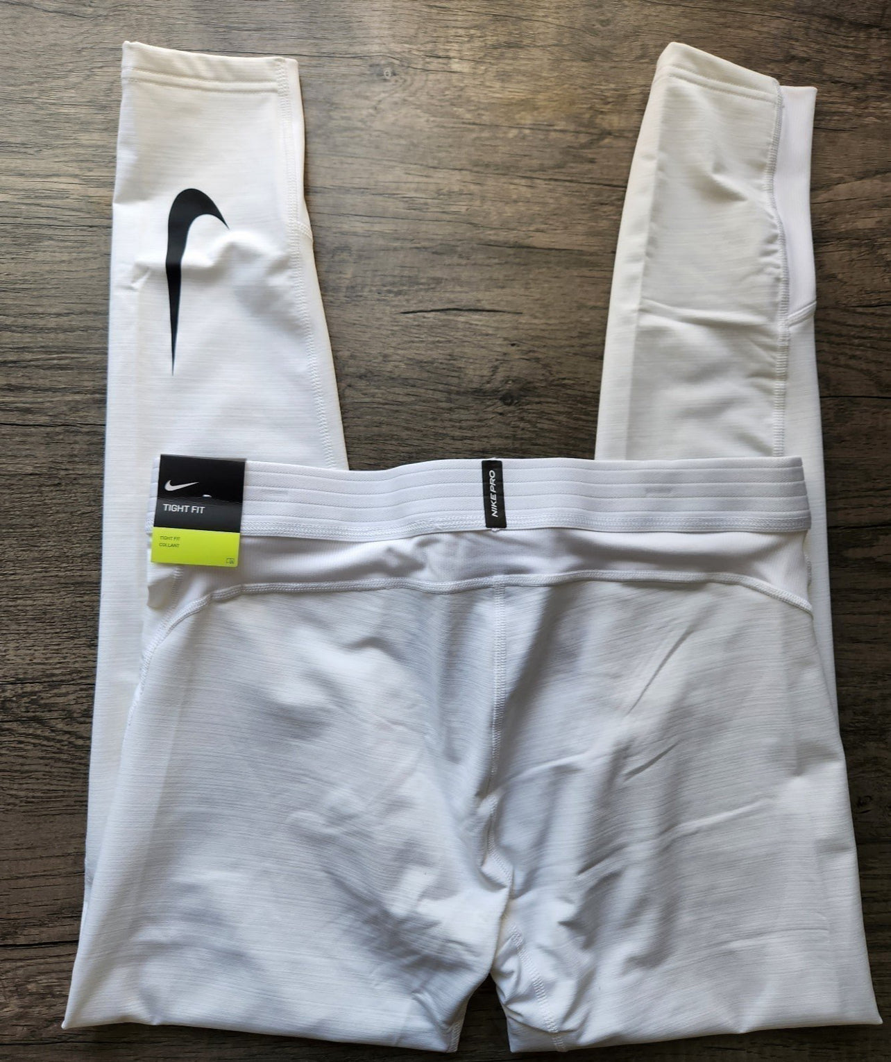 Mallas de entrenamiento Nike ✔️ Pro Dri-FIT para hombre Color Blanco Talla XXL