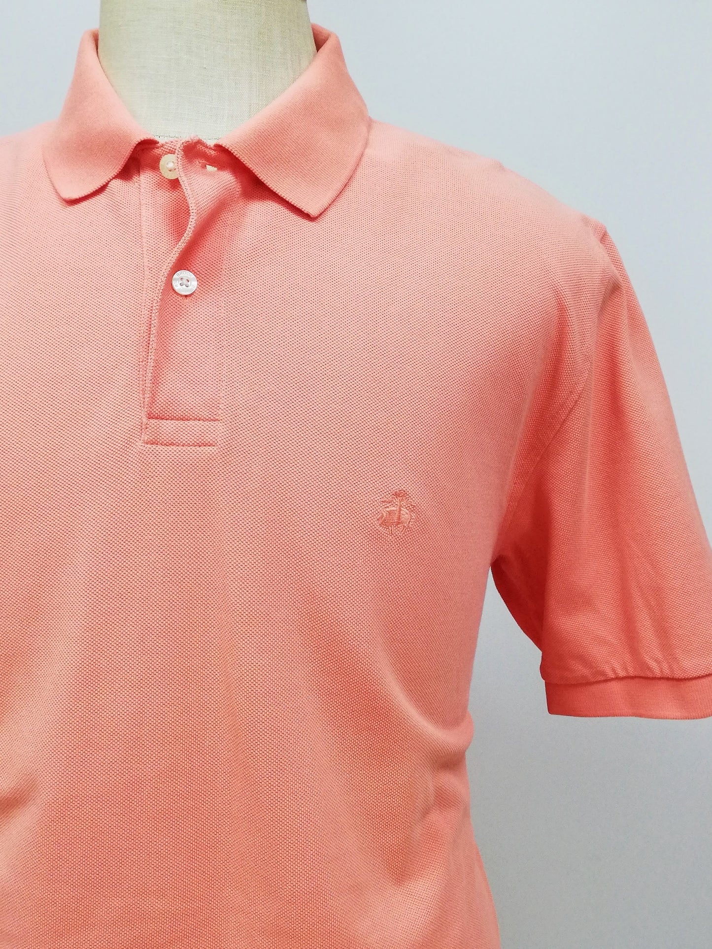 Camiseta Polo Brooks Brothers 🐑 color salmón Talla XL Entalle Regular (ver descripción)