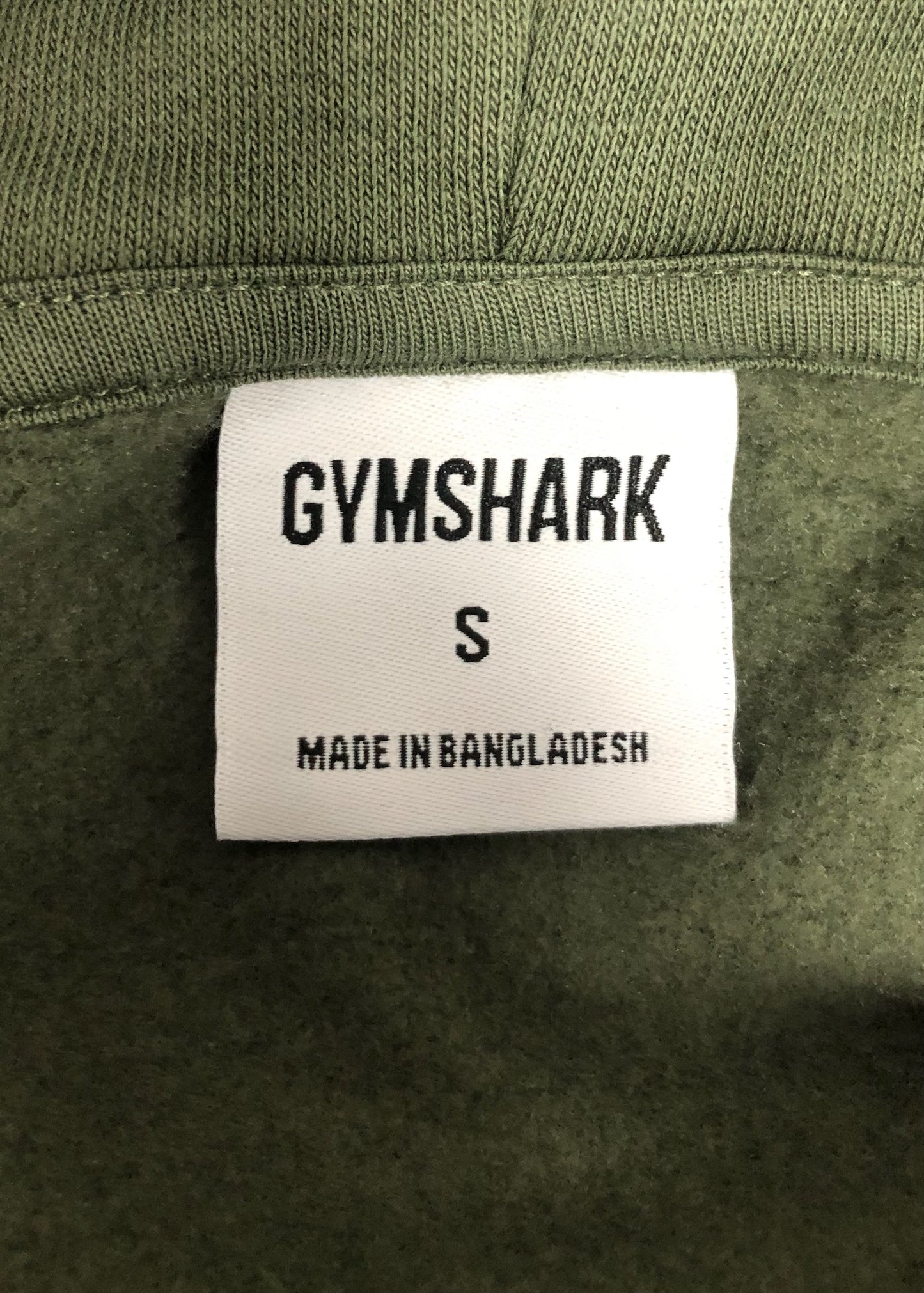 Sudadera Hoodie con capucha Gymshark 🏋🏽 color verde oscuro Talla S