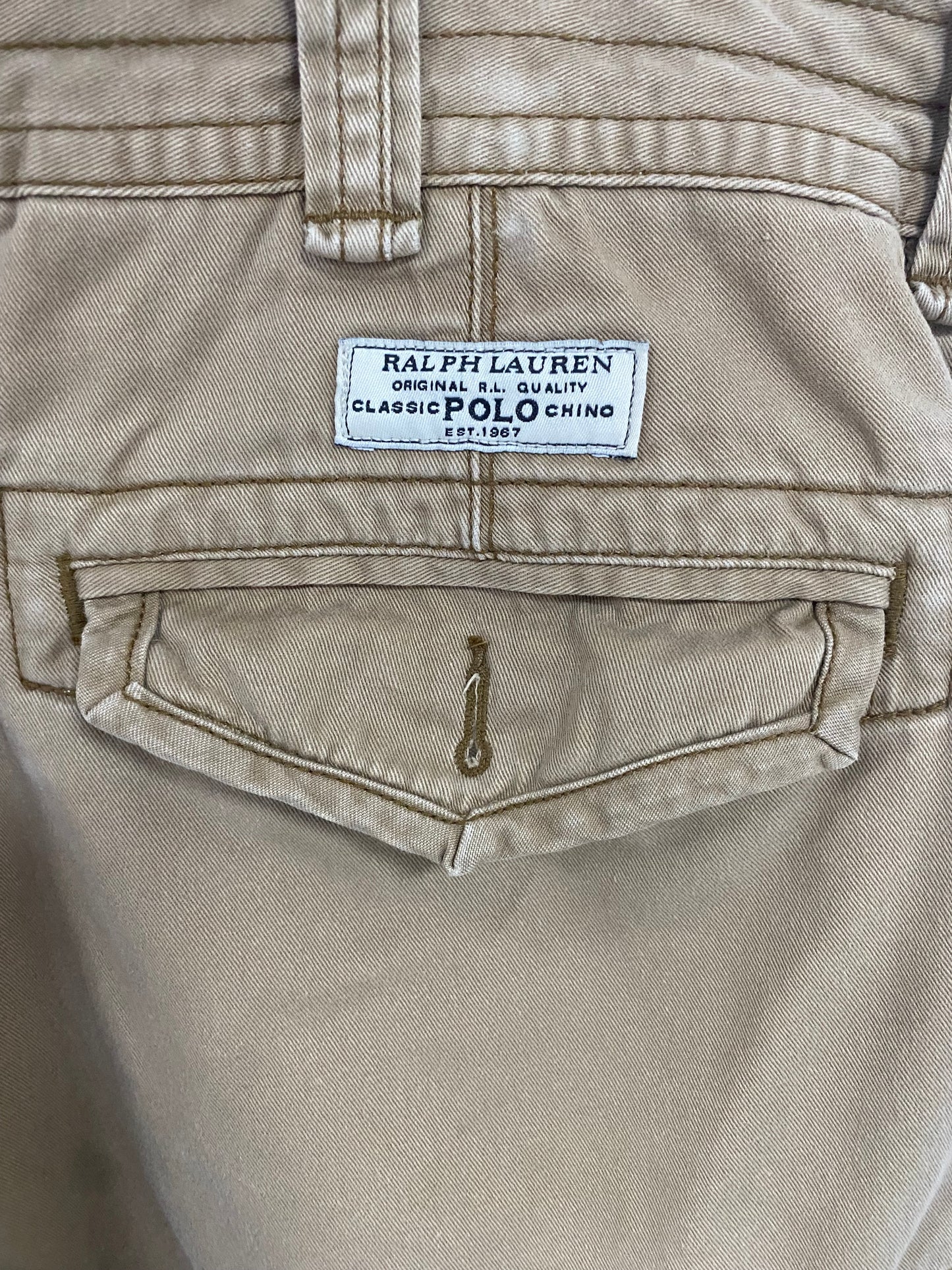 Short Cargo Polo Ralph Lauren 🏇🏼 color Kaki claro talla 38 (ver descripción)