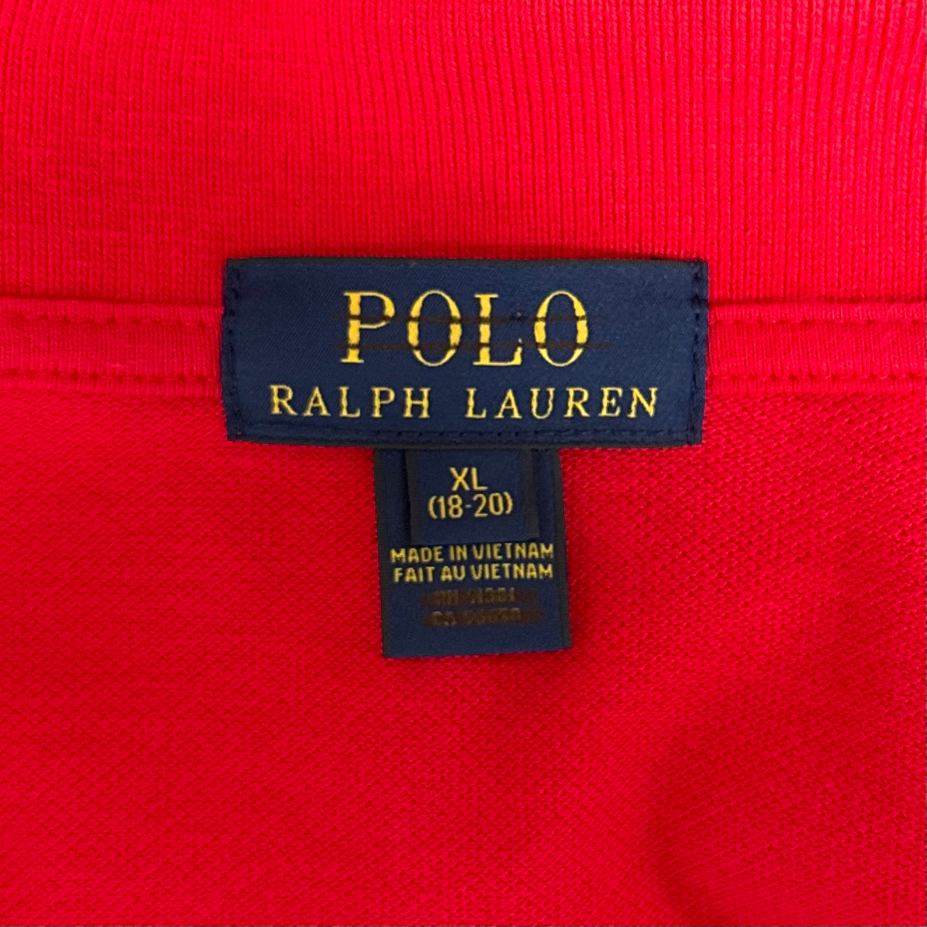 Camiseta Polo Ralph Lauren 🏇🏼 de niño color rojo Talla XL (18-20) Entalle Regular