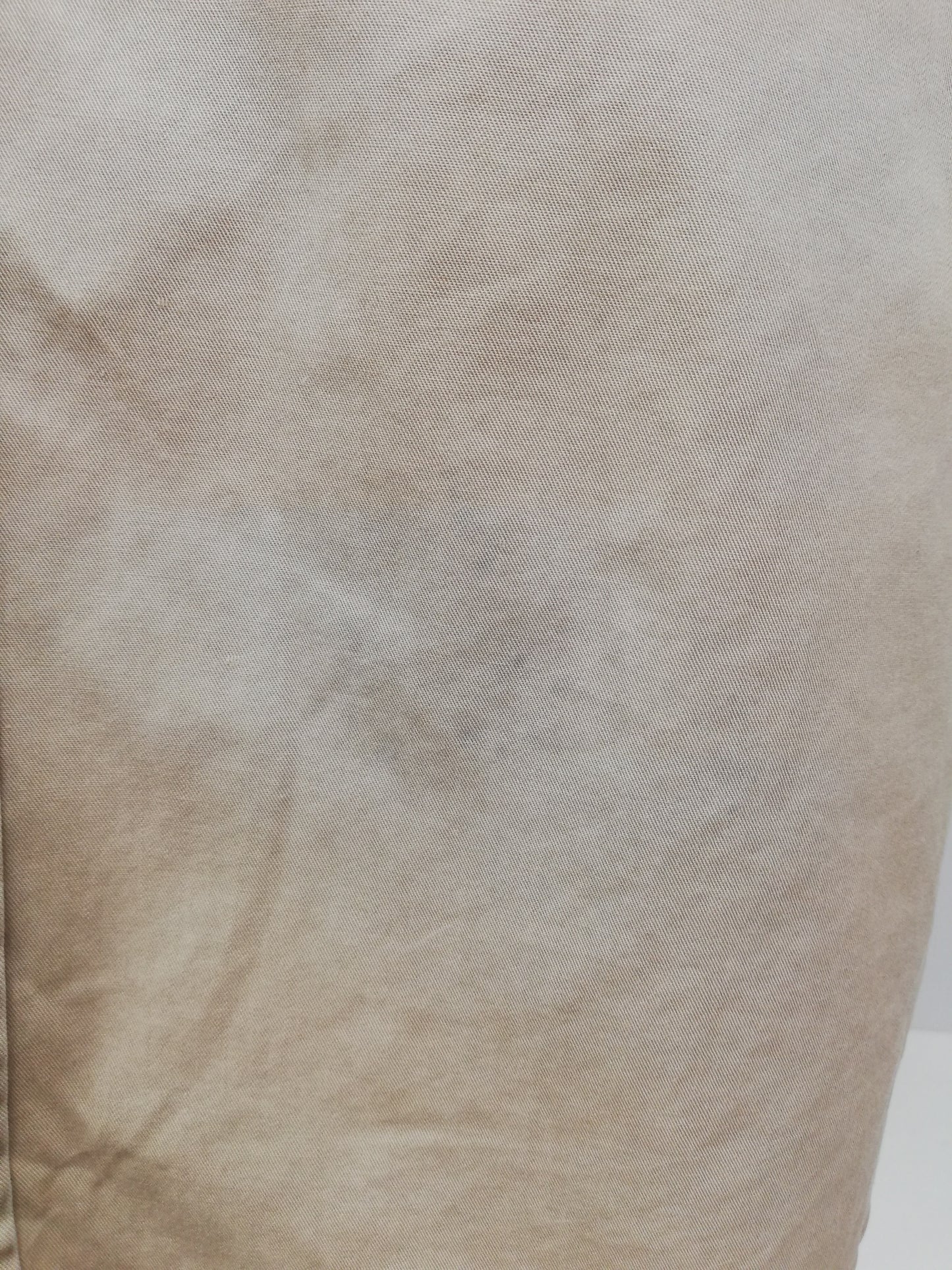 Camisa de botones Polo Ralph Lauren 🏇🏼 Color Kaki Talla L Entalle Regular(ver descripción)