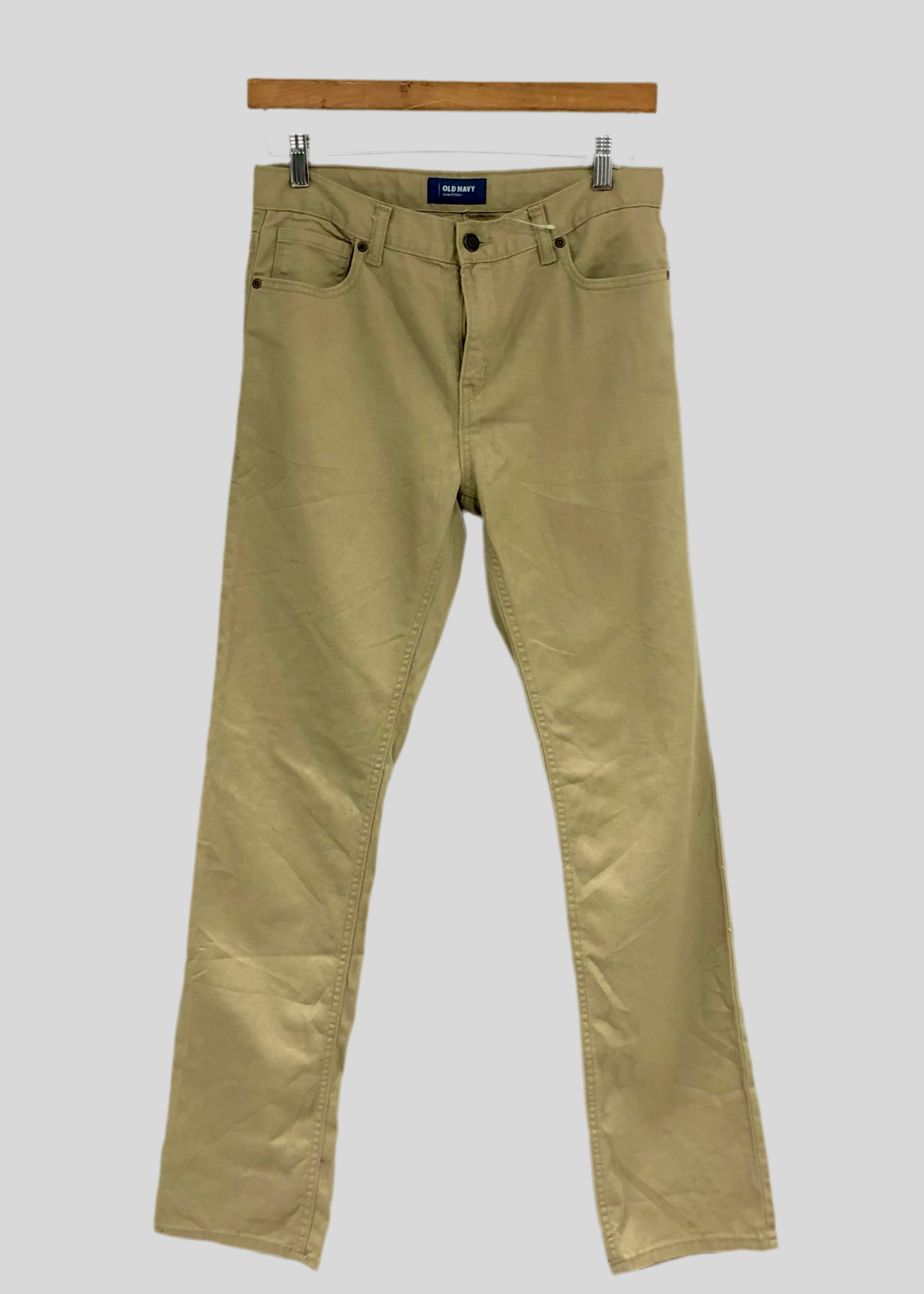 Pantalon casual de niño Old Navy 🇺🇸 color kaki claro Talla 16