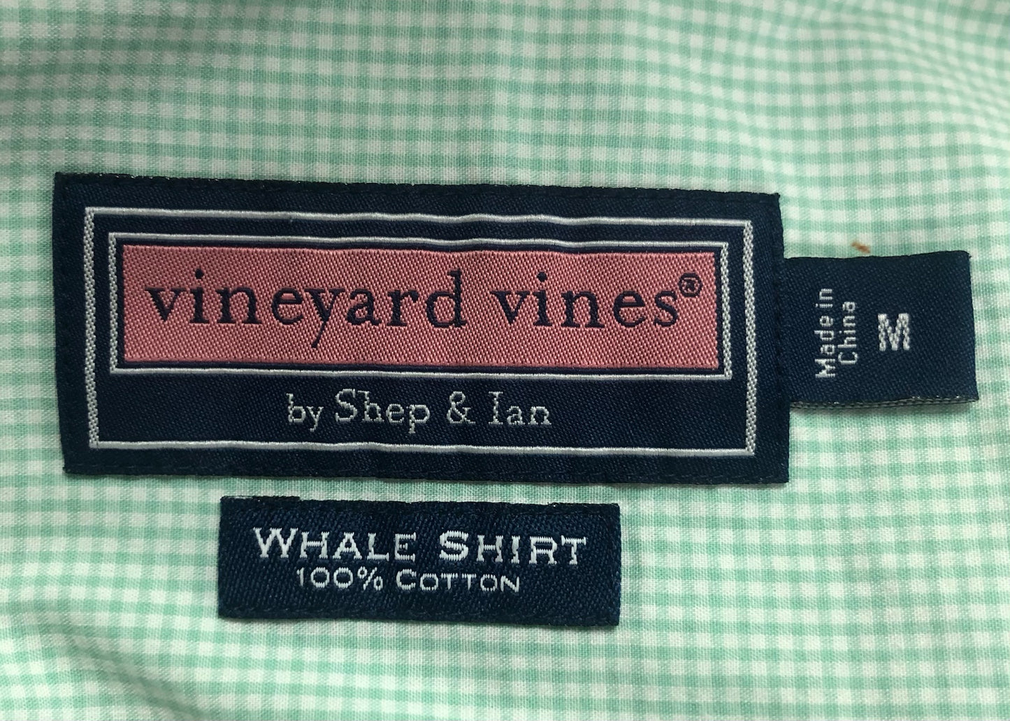 Camisa Vineyard Vines 🐳 de cuadros finos multicolor Talla L Entalle Regular