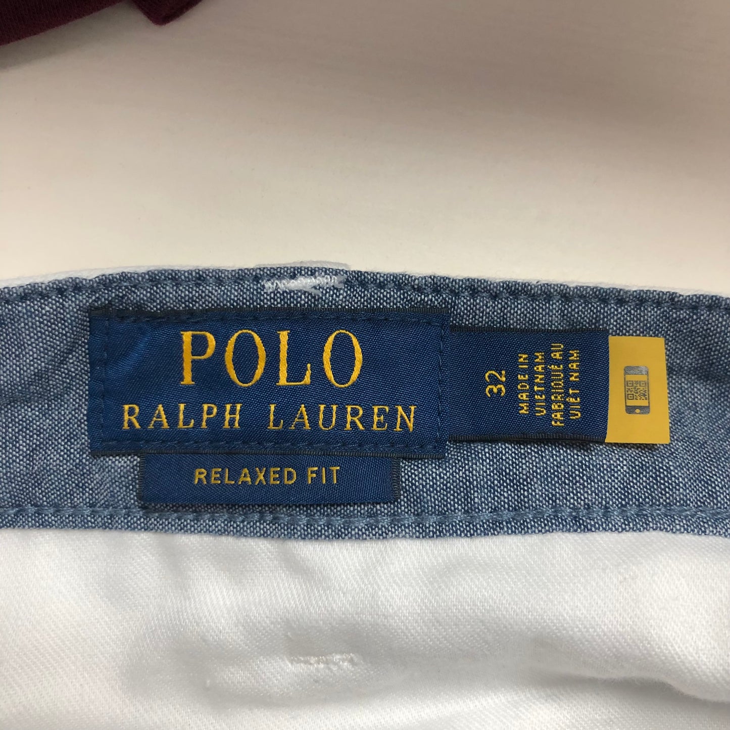Short Casual Polo Ralph Lauren🏇 color blanco talla 32