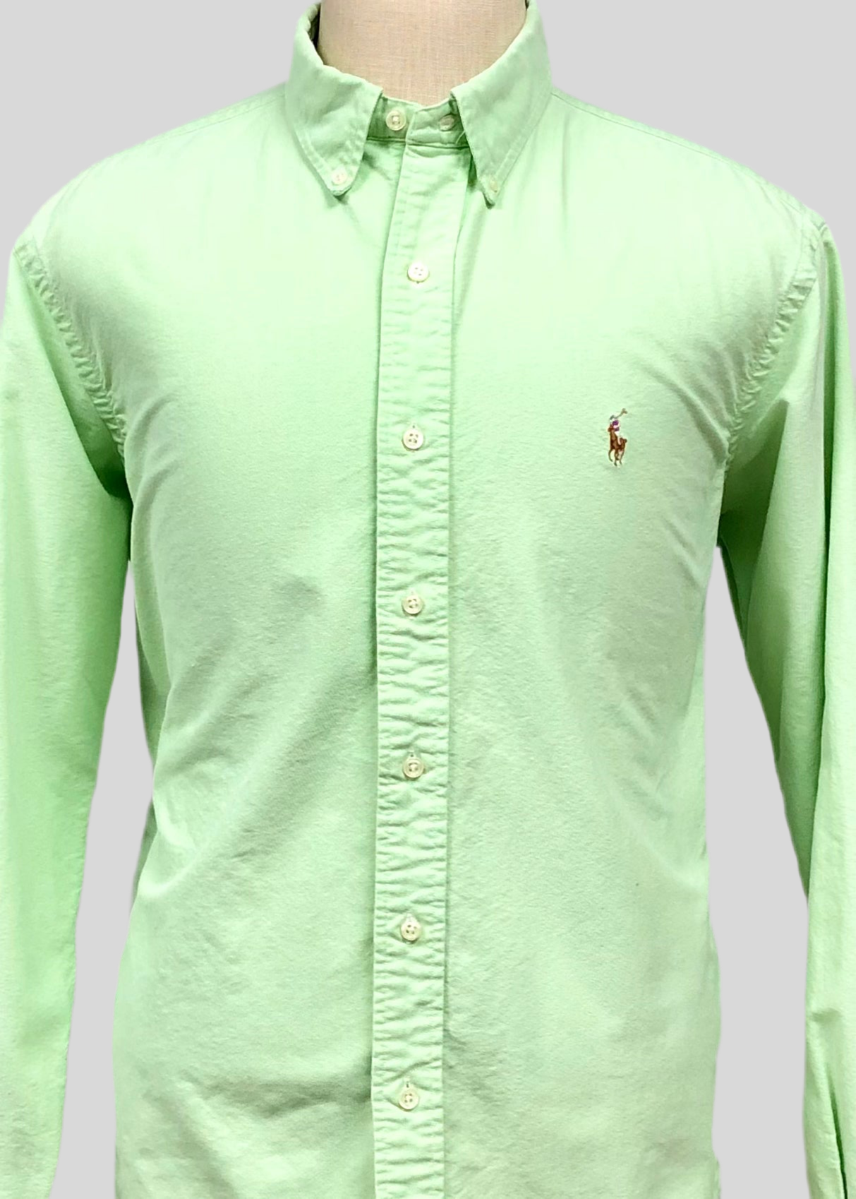 Camisa Verde Camisas Ralph Lauren Para Hombre Camisa De Botones