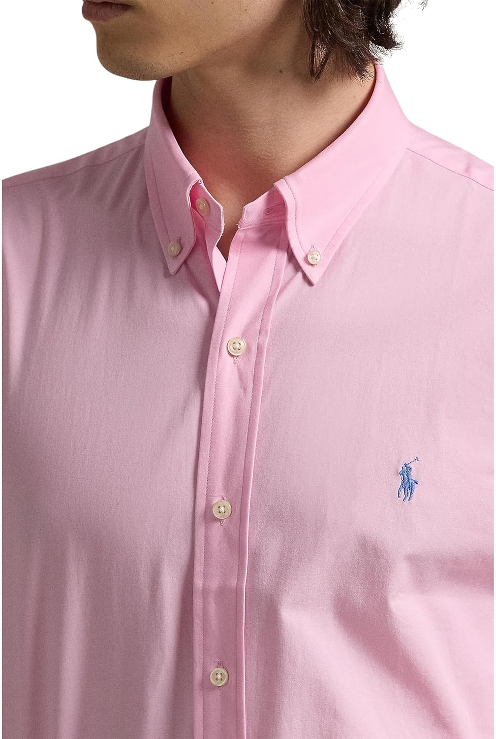 Camisa de botones Polo Ralph Lauren 🏇🏼 Oxford en color rosado Talla XXL Entalle Clásico