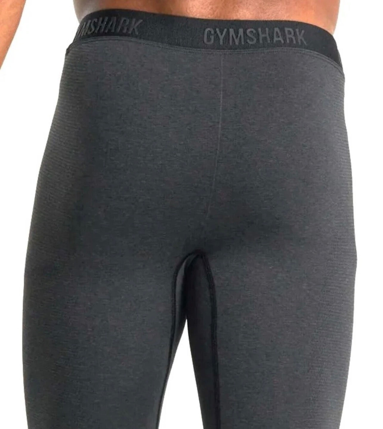 Malla de entrenamiento Gymshark 🏋🏽 para hombre en Color negro y logo en blanco Talla L