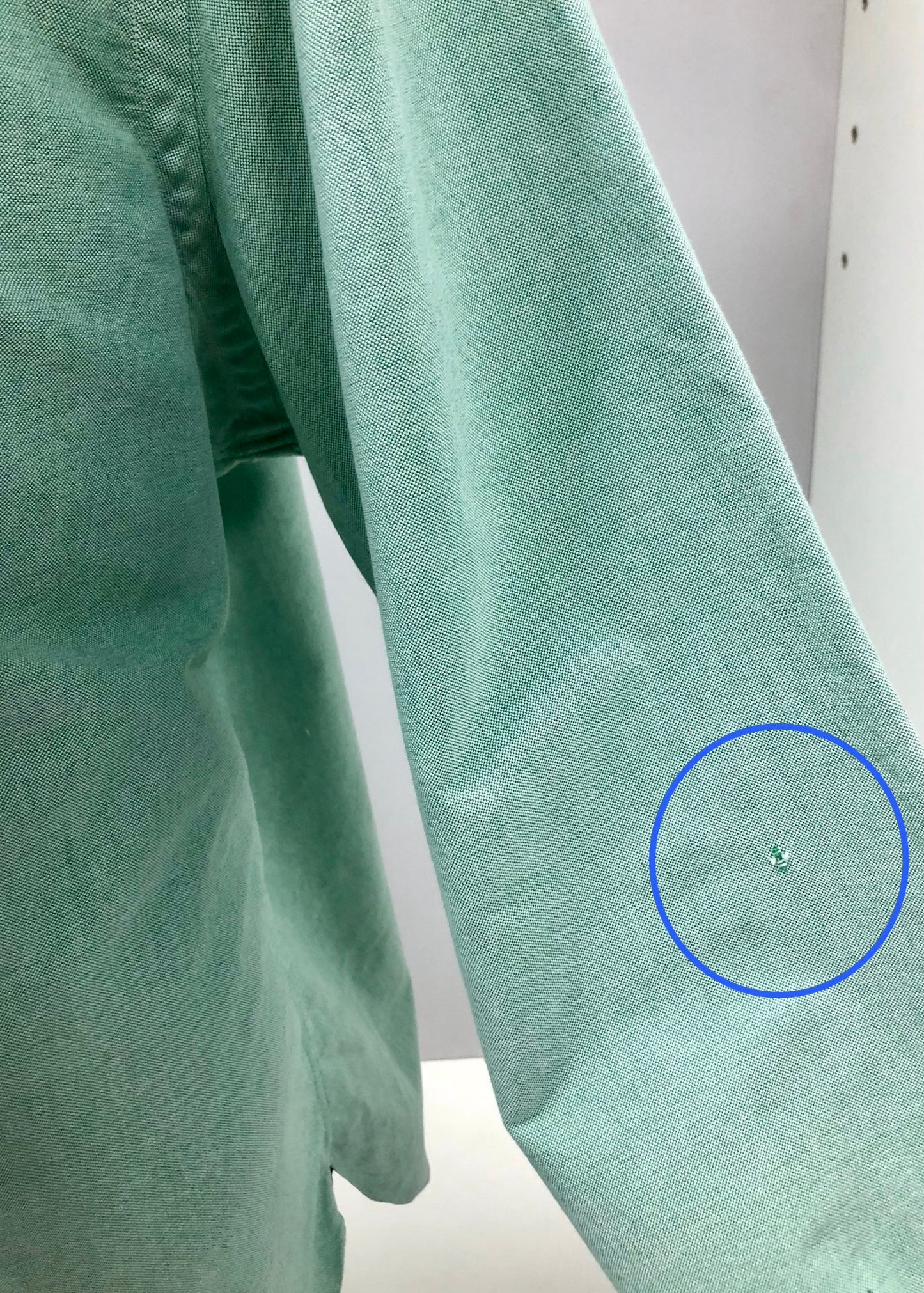 Camisa de botones Polo Ralph Lauren 🏇🏼 Oxford en color verde menta Talla XXL Entalle Clásico (ver descripción)