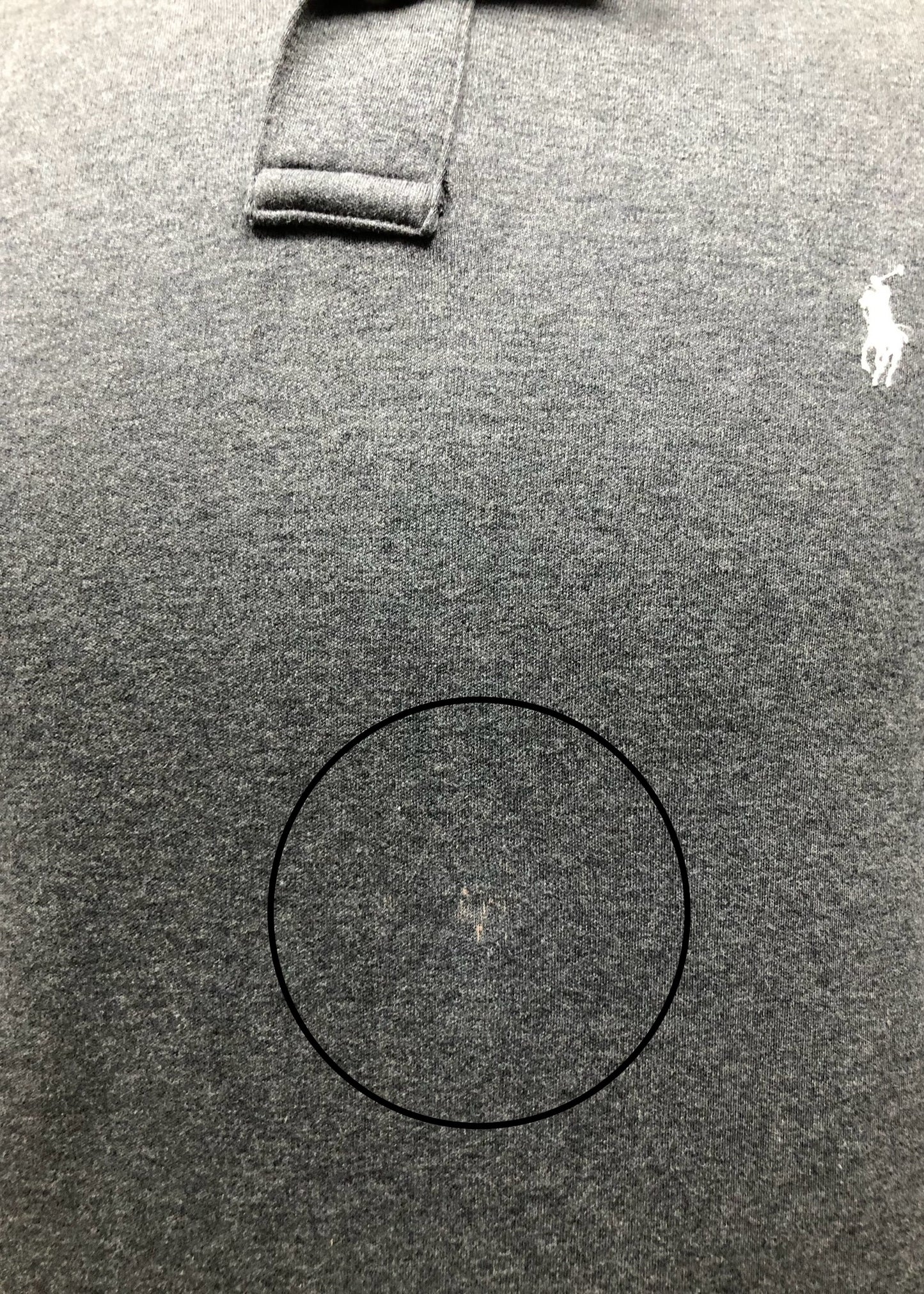 Camiseta Polo Ralph Lauren 🏇🏼 color gris oscuro con Talla L Entalle Regular (ver descripción)