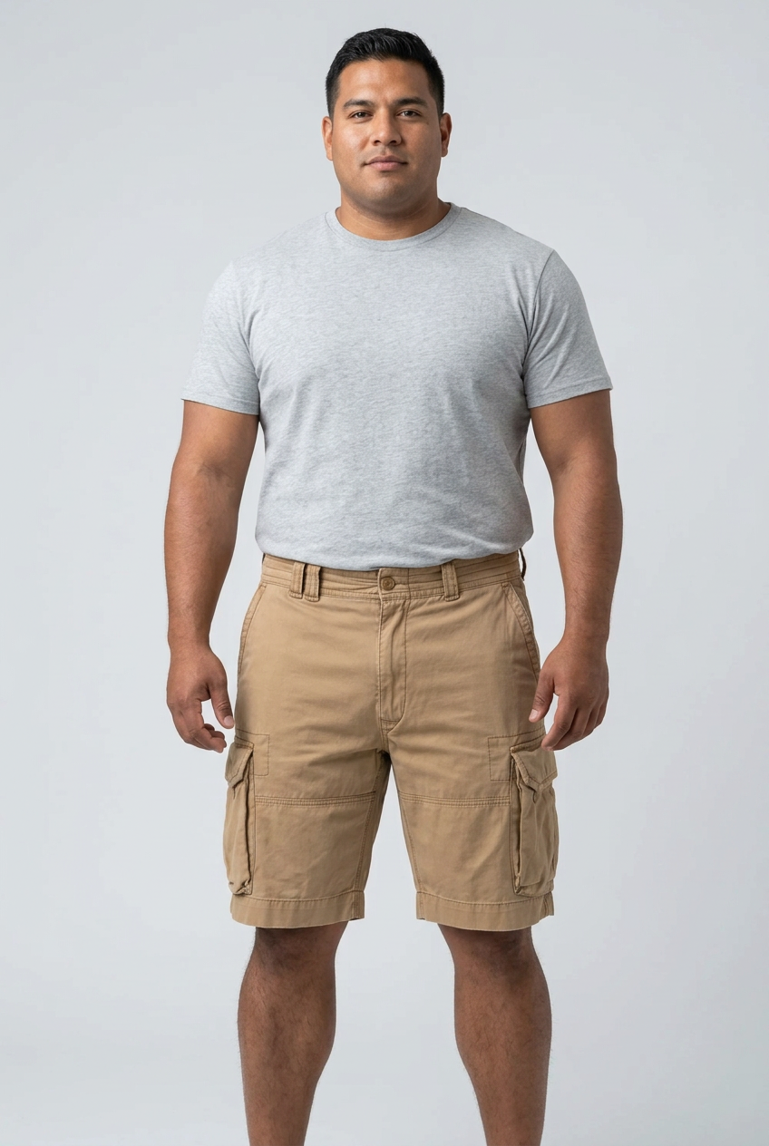 Short Cargo Polo Ralph Lauren 🏇🏼 color Kaki claro talla 36