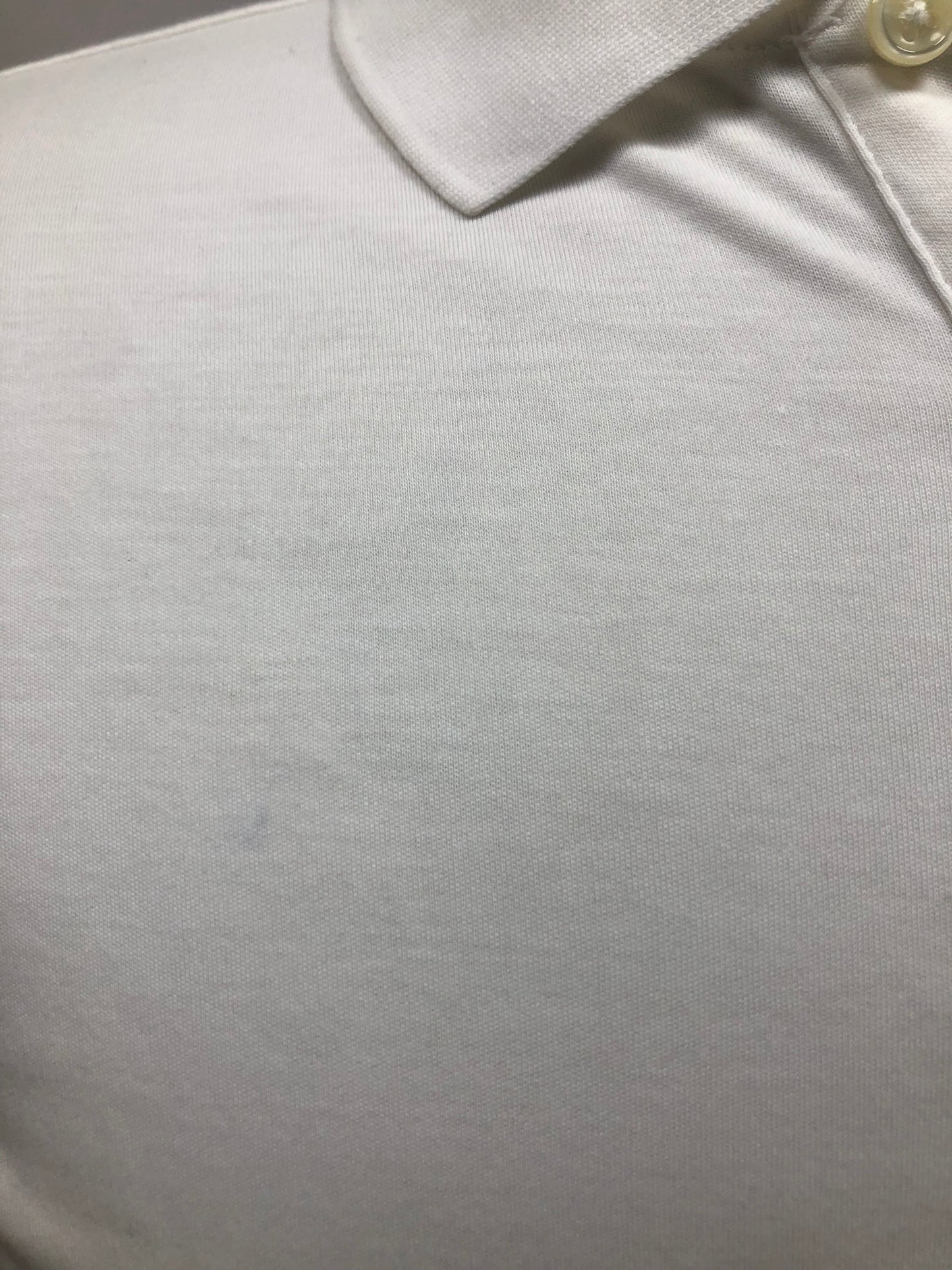 Camiseta Polo Ralph Lauren 🏇🏼 color blanco Talla S Entalle Custom Slim Fit (ver descripción)