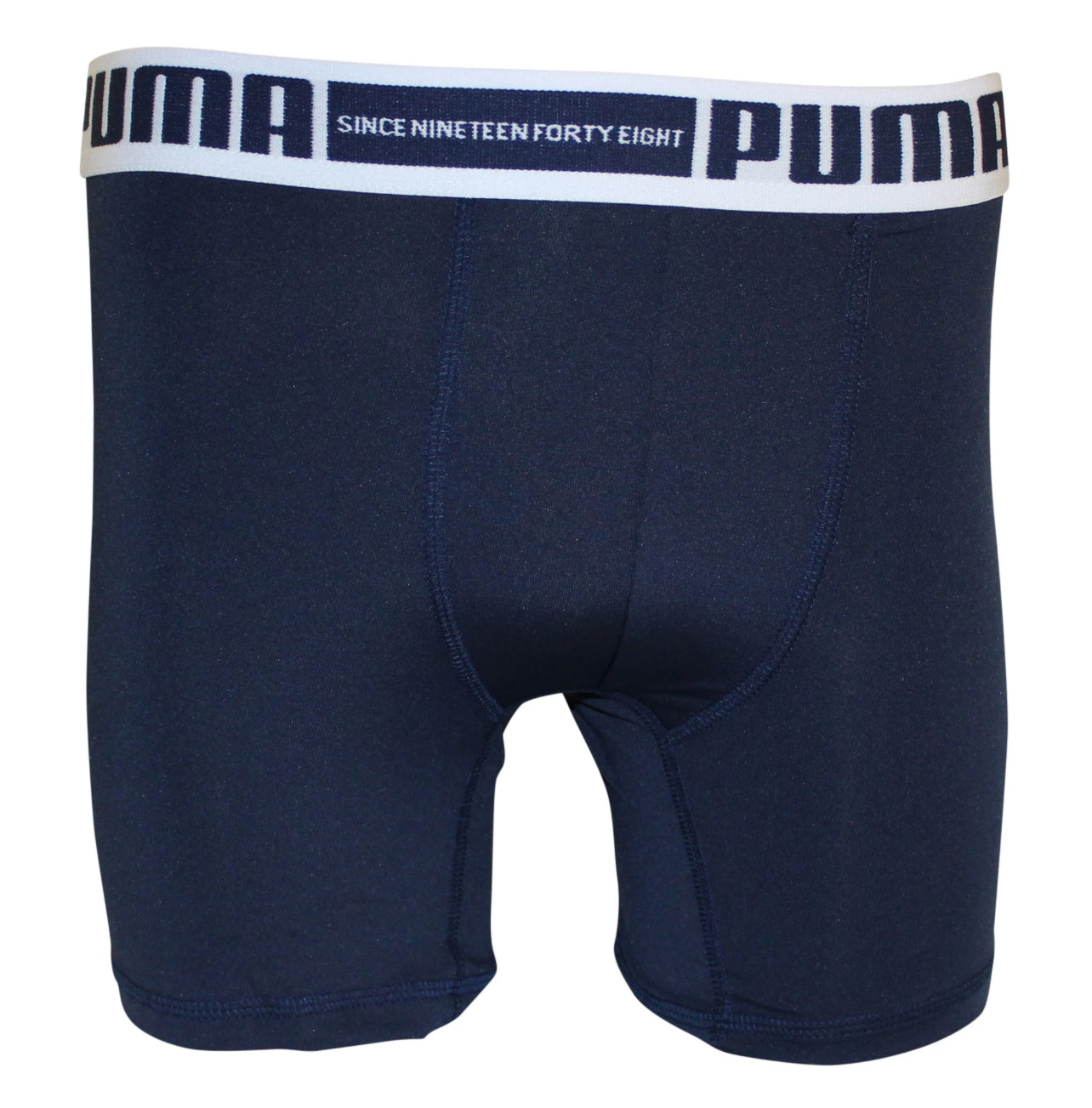 Boxers Briefs Puma 🐆 Desde 1948 Tela Performance color azul oscuro Talla L