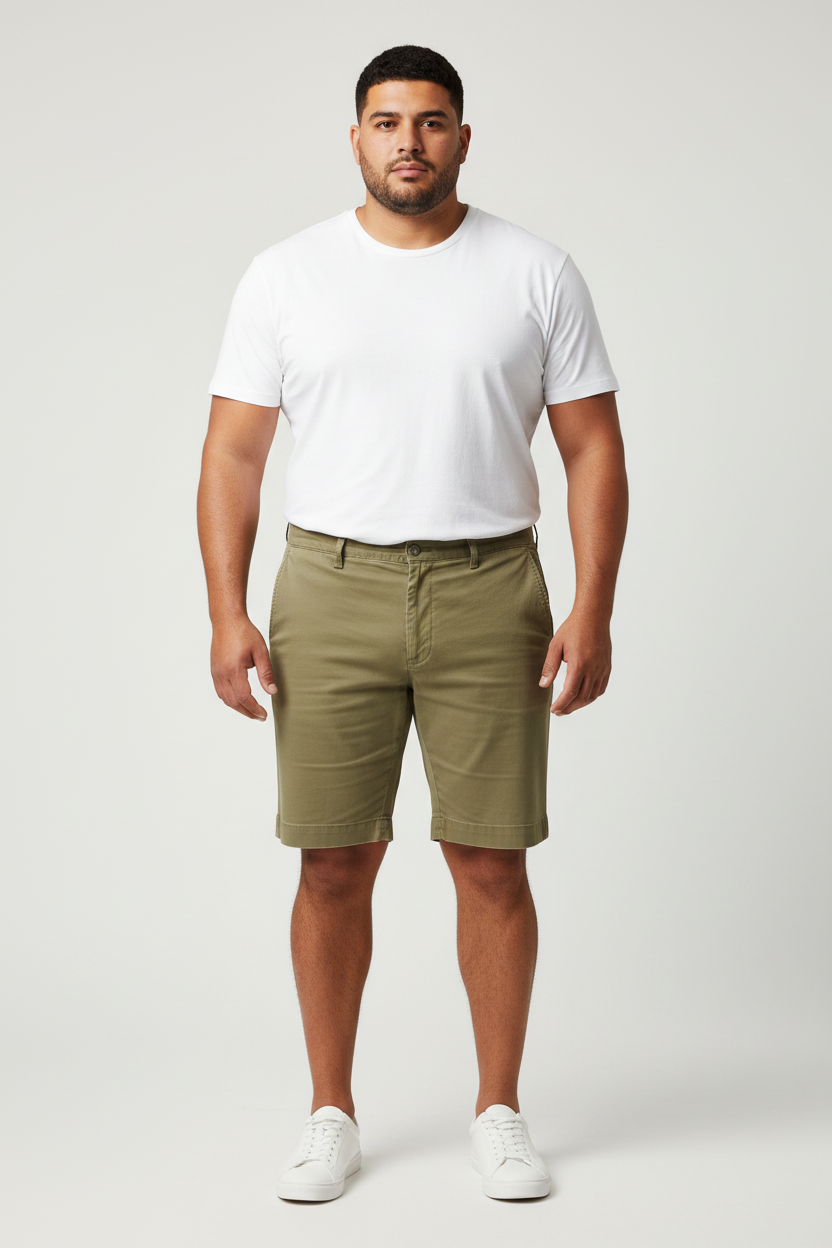 Short Casual Polo Ralph Lauren🏇 color Kaki talla 31