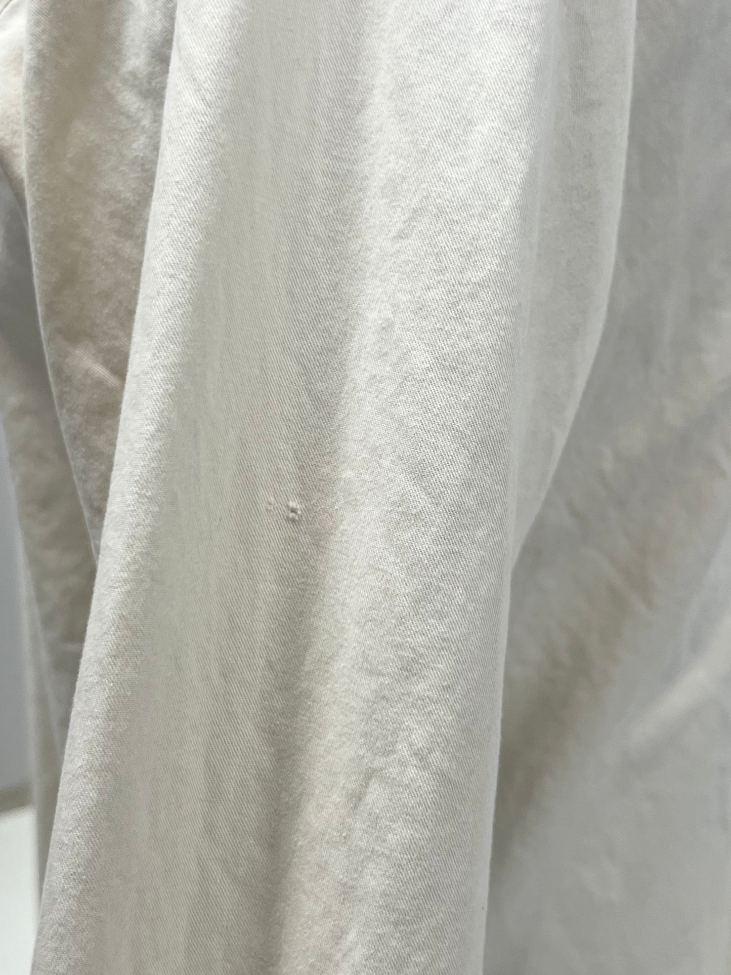 Camisa de botones Polo Ralph Lauren 🏇🏼 Oxford en color crema Talla M Entalle Regular (ver descripción)