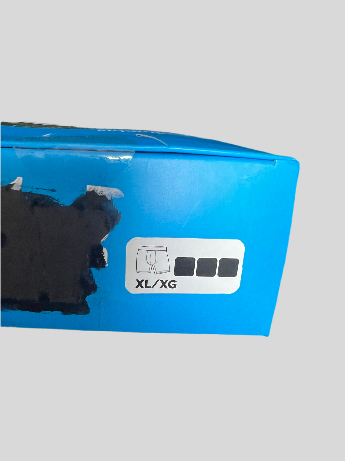 Paquete de 3 Boxers Briefs Columbia 🔷 Tela de algodón stretch color Negro Talla XL