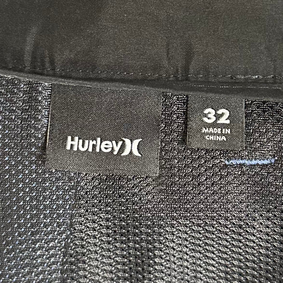 Short Casual Hurley 🏄🏽♂️ color azul claro talla 32