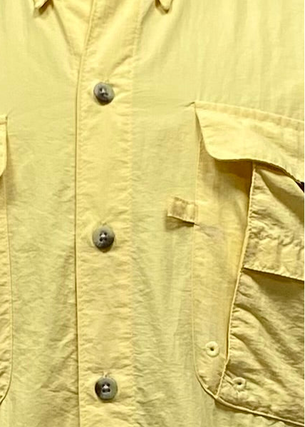 Camisa Columbia 🔹color amarillo claro con Omni Shade Manga larga Talla M (ver descripción)