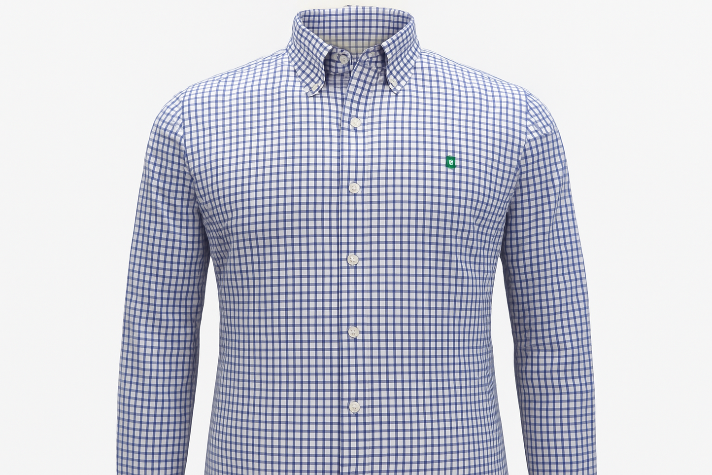 Camisa a cuadros ghost mannequin