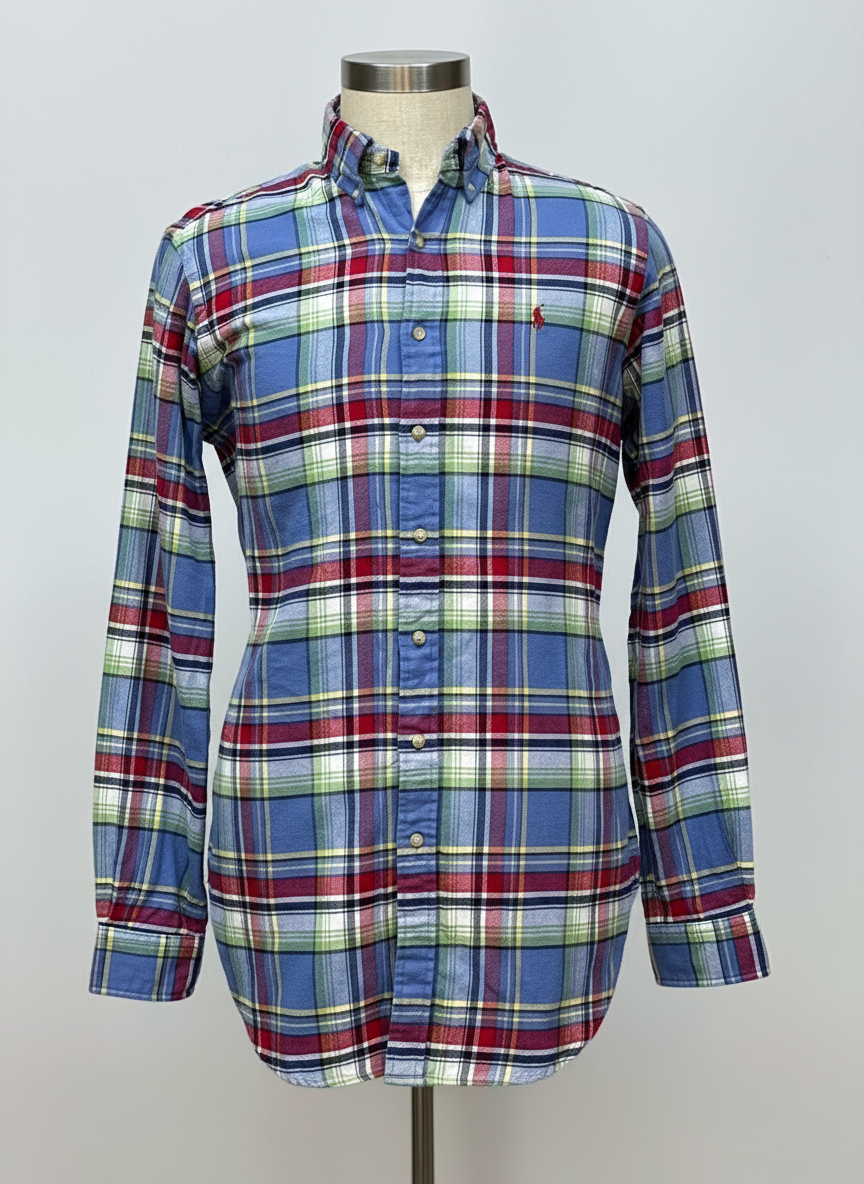 Camisa Cuadros Multicolor Ghost Mannequin