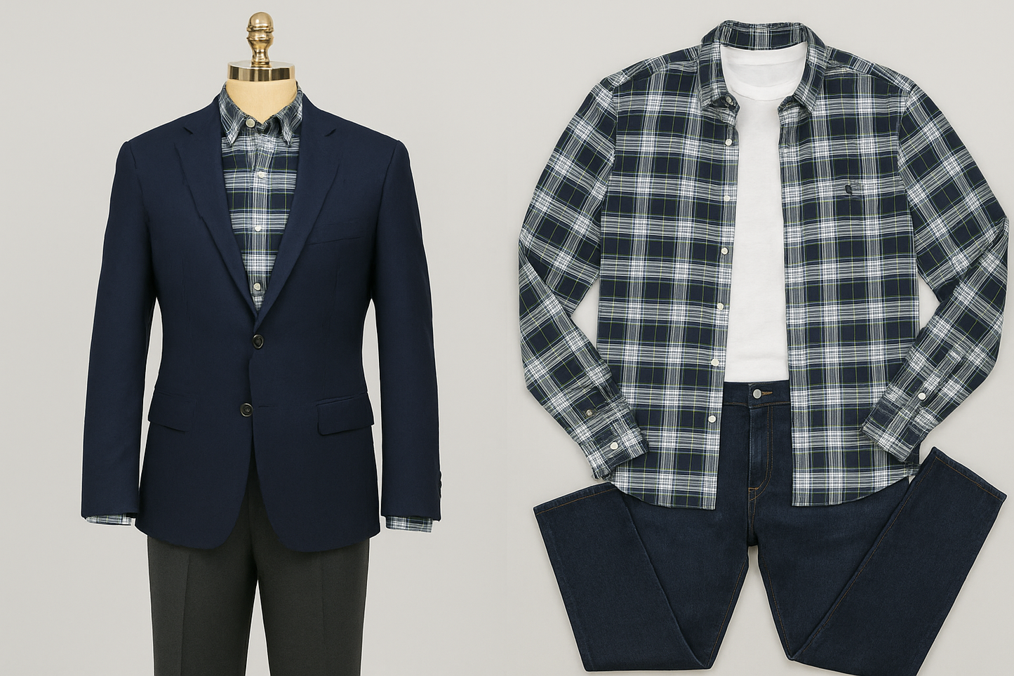 Collage 2 - Looks formales y casuales