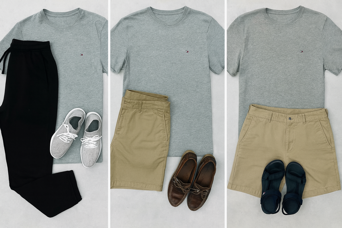 Collage de looks versátiles