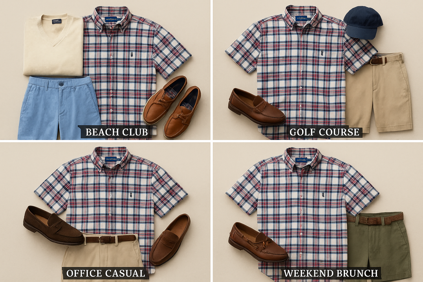 Collage de outfits completos 2