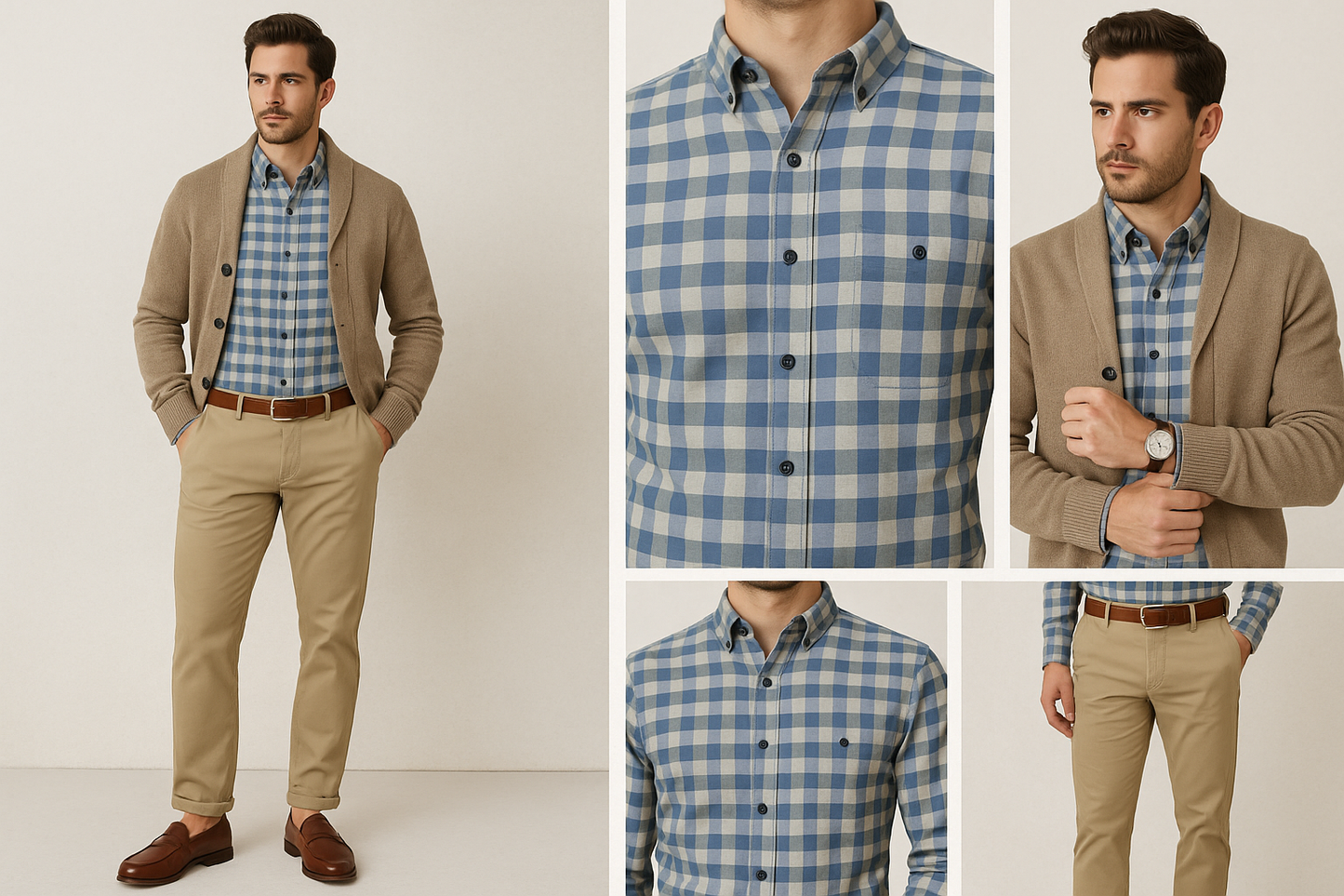 Collage look business casual