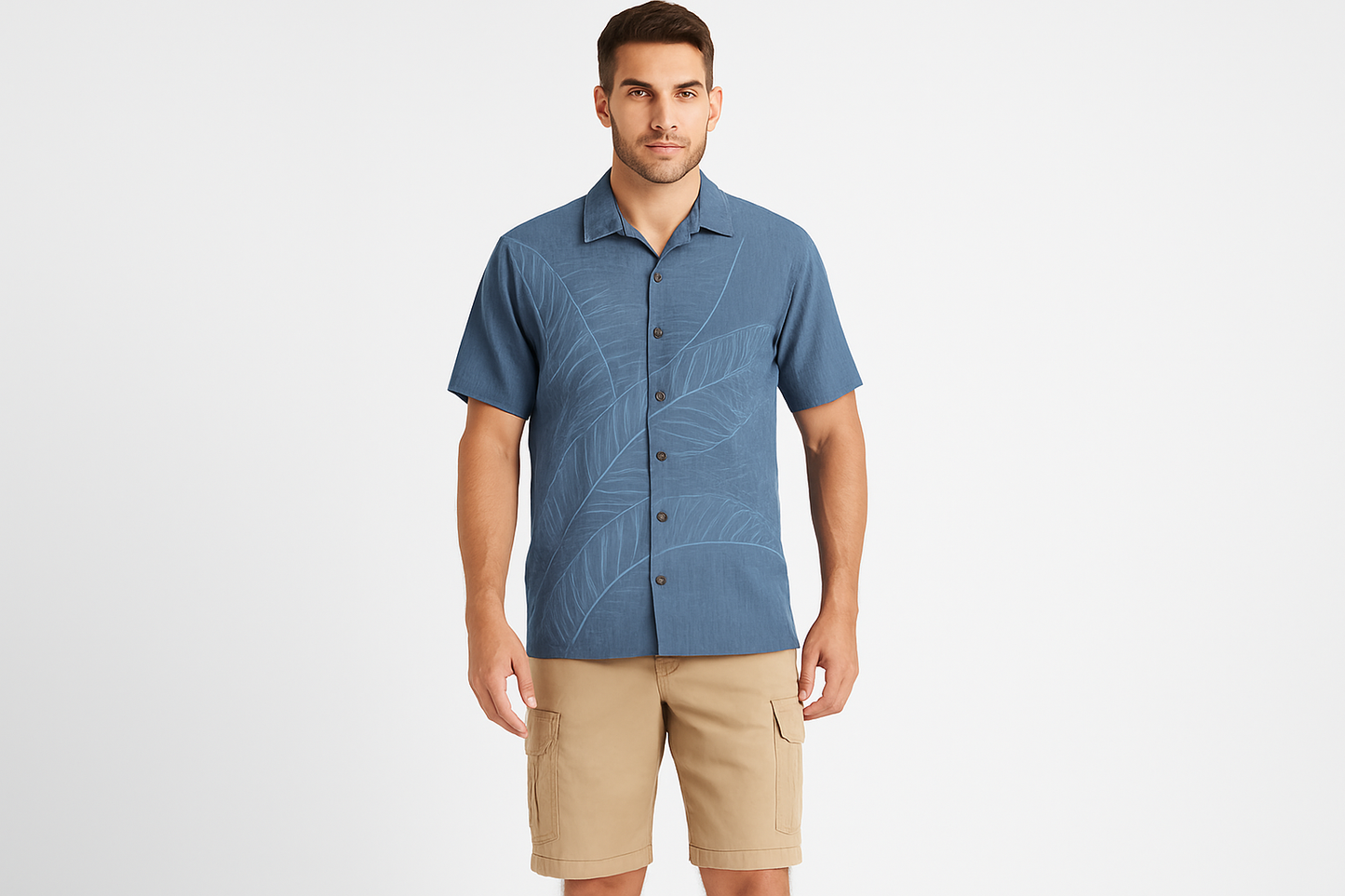 Combinación 4 - Con shorts cargo beige
