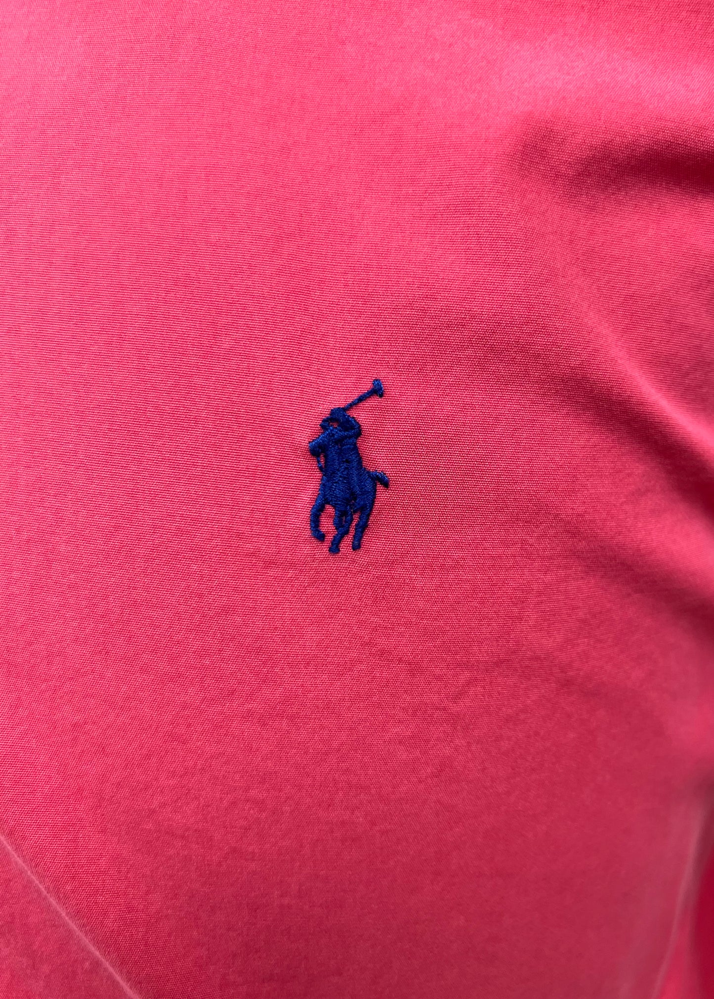 Camisa de botones Polo Ralph Lauren 🏇🏼 color rosado magenta Talla XL Entalle Regular