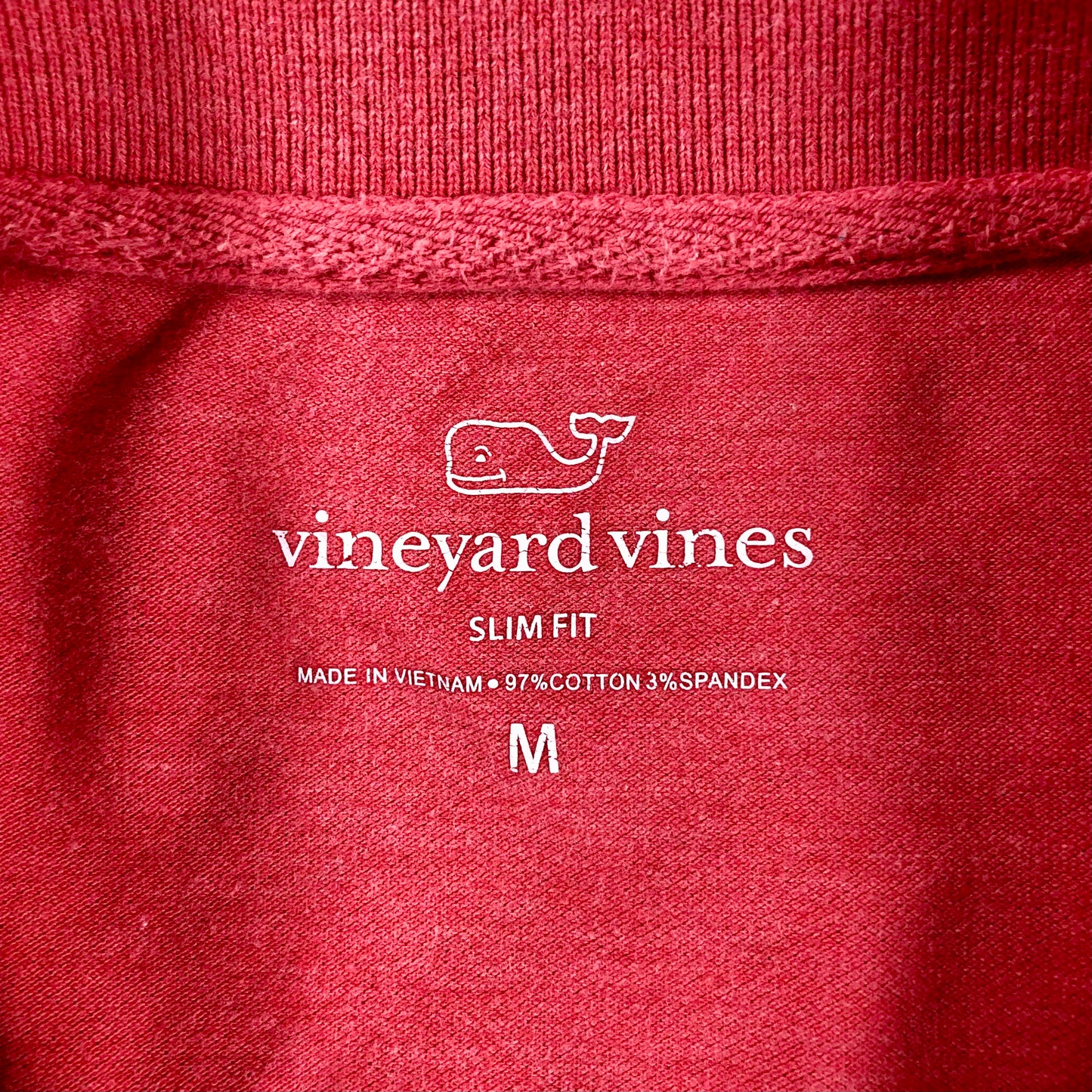 Camiseta Polo Vineyard Vines 🐳 color rosado magenta Talla M Entalle Slim Fit
