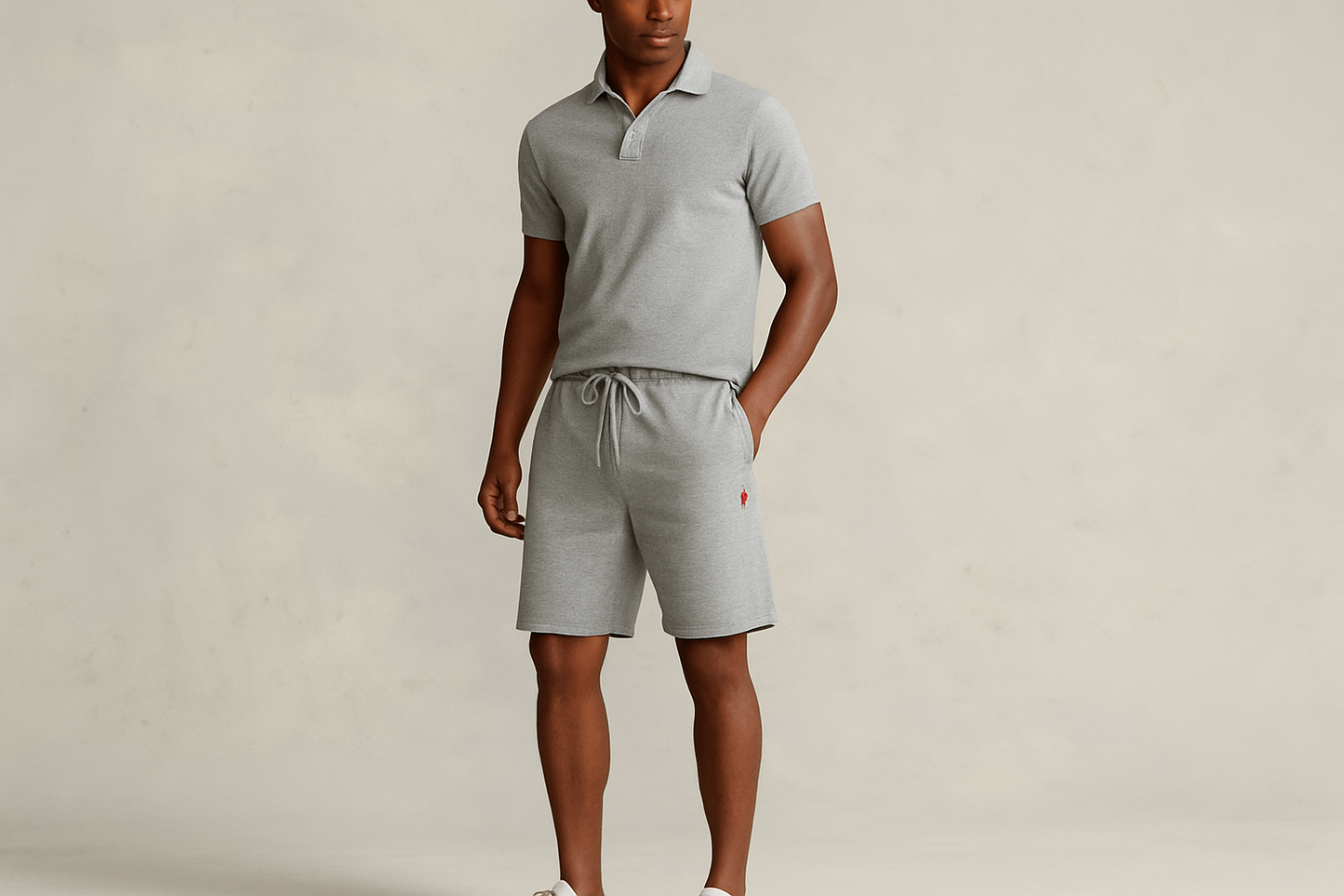 Look 3 - Con polo shirt (logo posicionado)