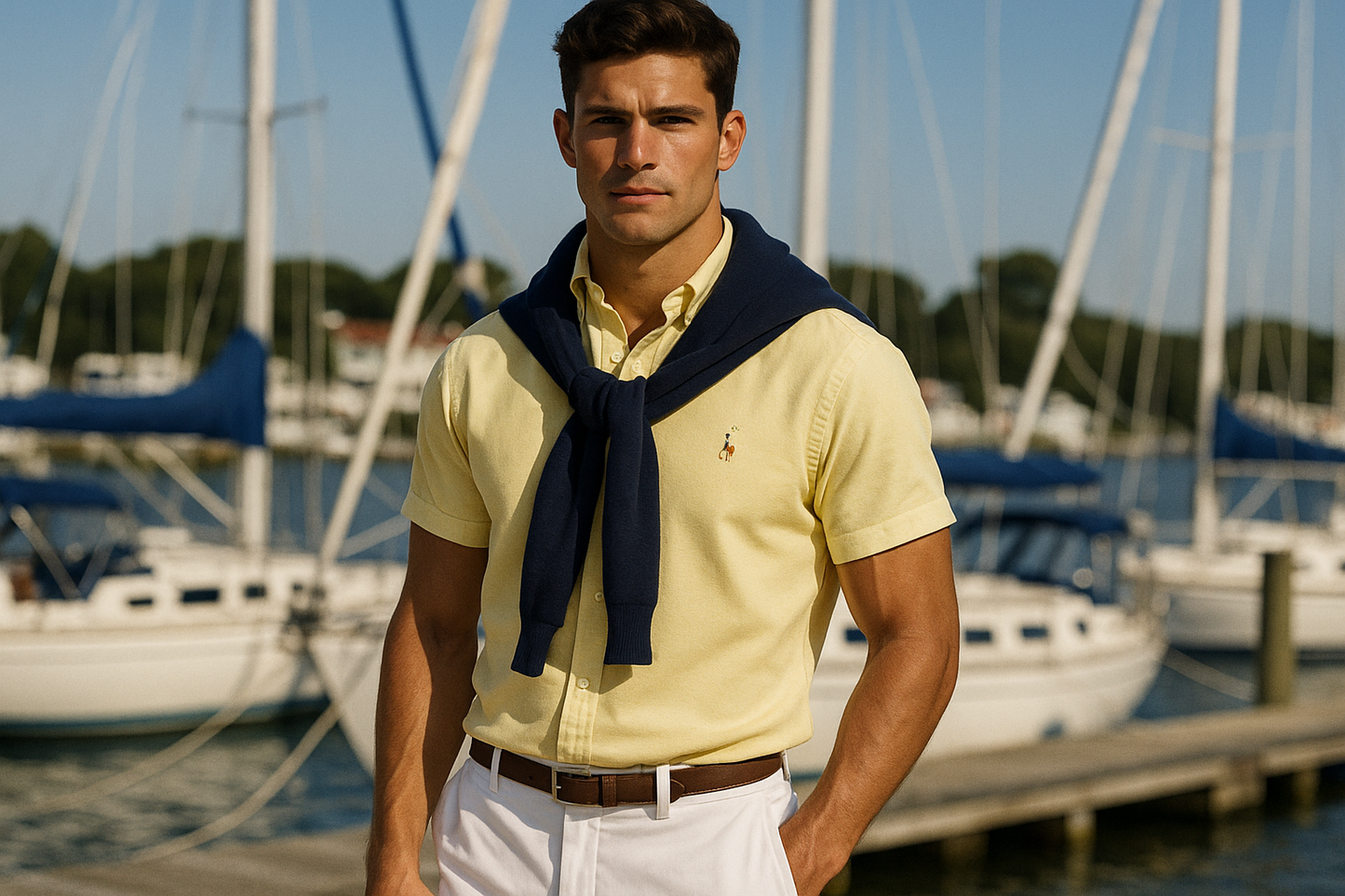Look 5 - Preppy Clásico (manga corta)