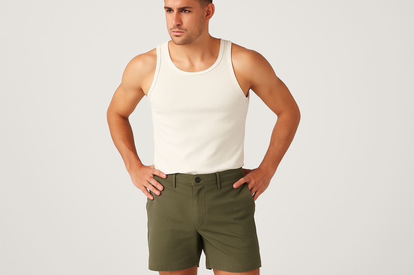 Look 6 - Tank top crema