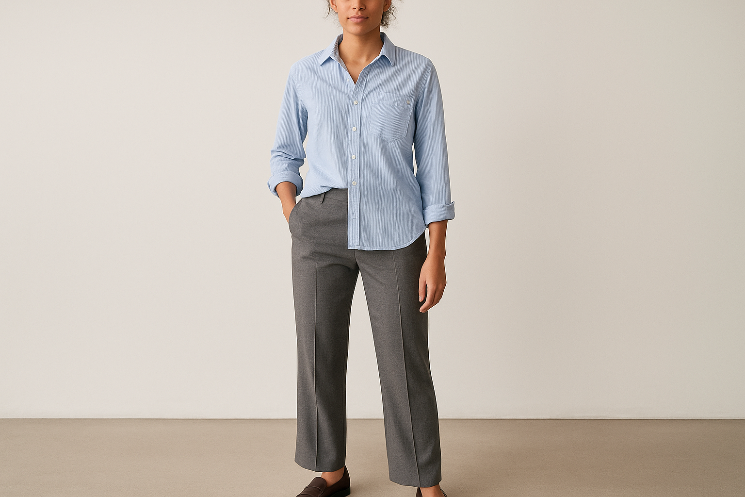 Look business casual