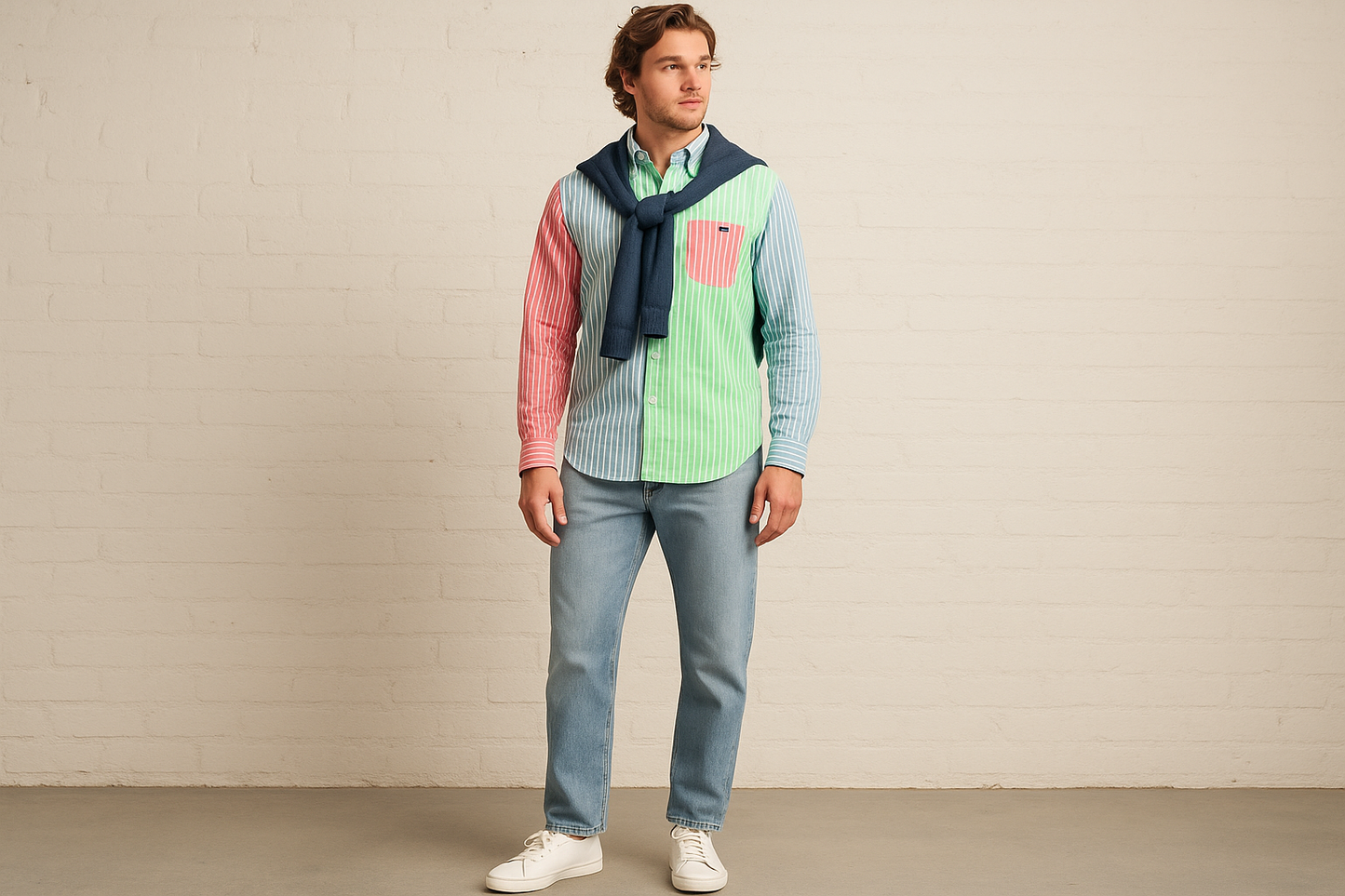 Look preppy casual